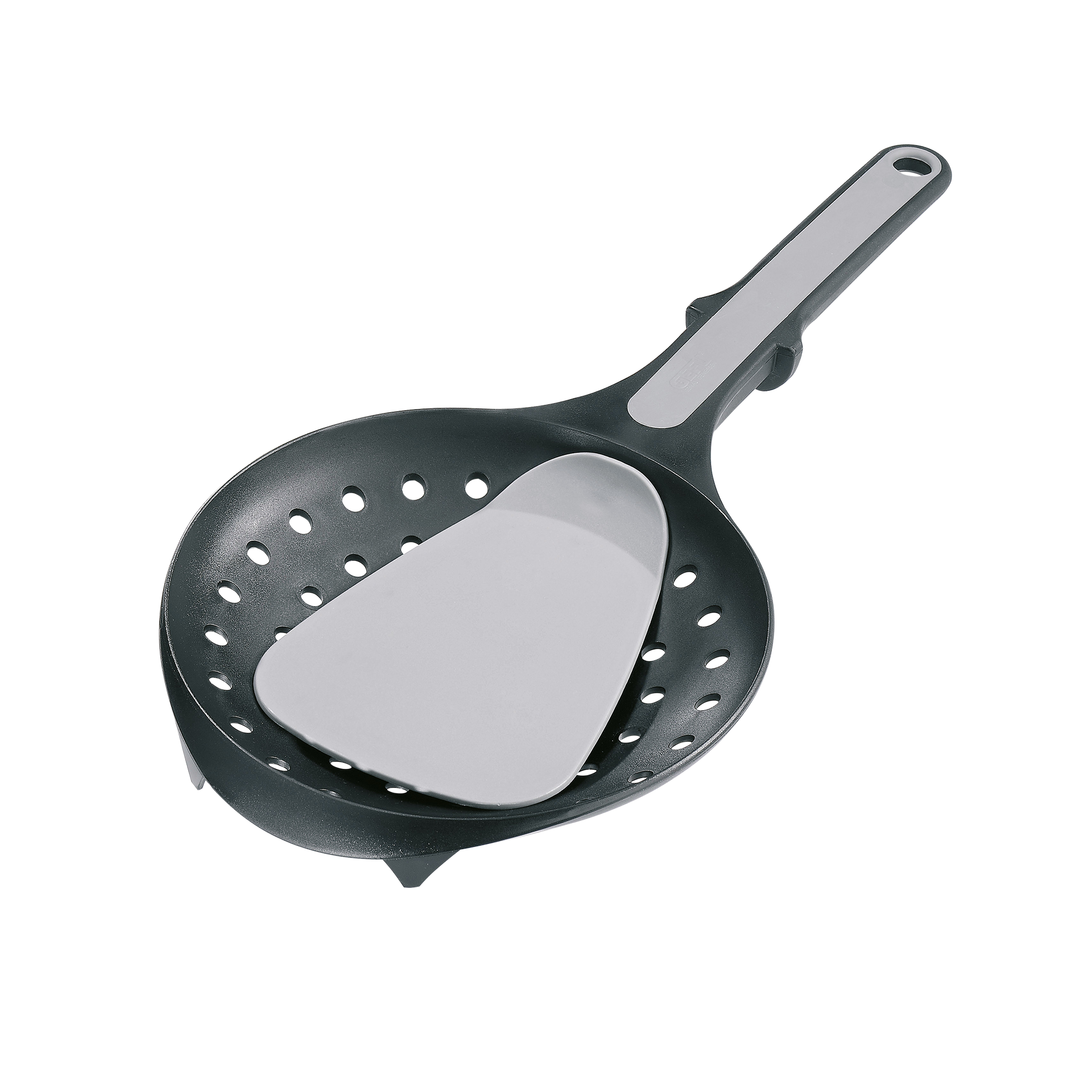 Gefu Spätzlelöffel Scodel Schwarz-Silber