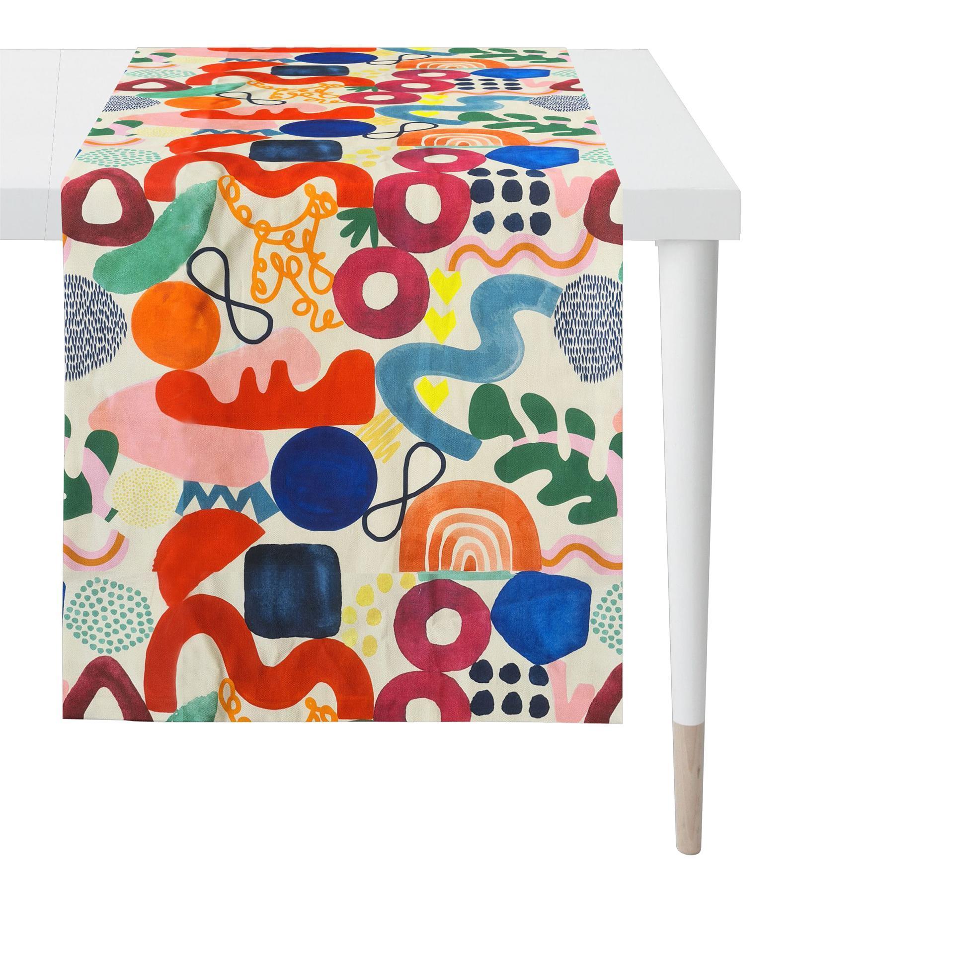 Tischläufer Grafik Multicolour 48x140 Tischläufer Grafik Multicolour 48x140