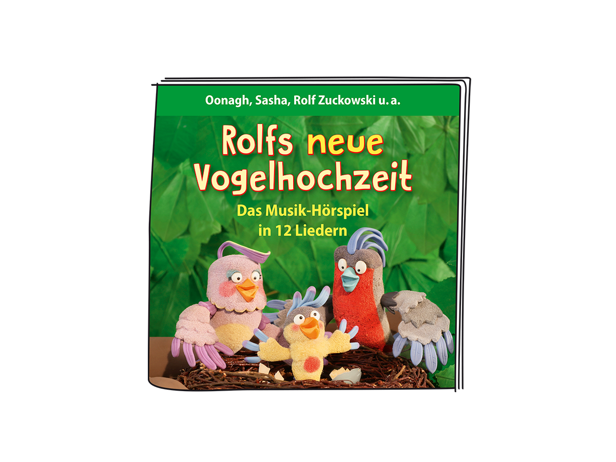 Toniefigur Rolfs neue Vogelhochzeit Mehrfarbig Toniefigur Rolfs neue Vogelhochzeit Mehrfarbig