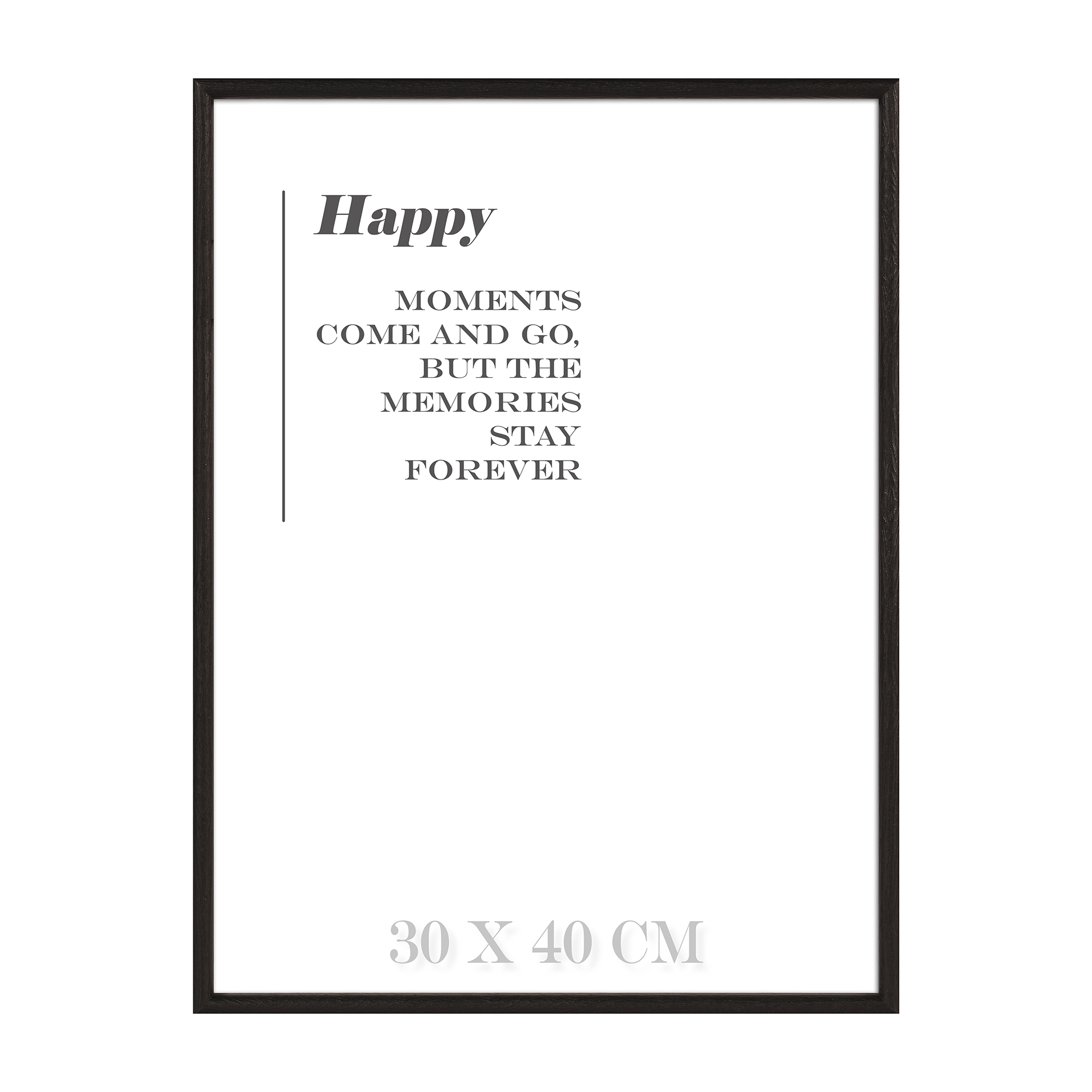 Bild Happy Schwarz Bild Happy Schwarz