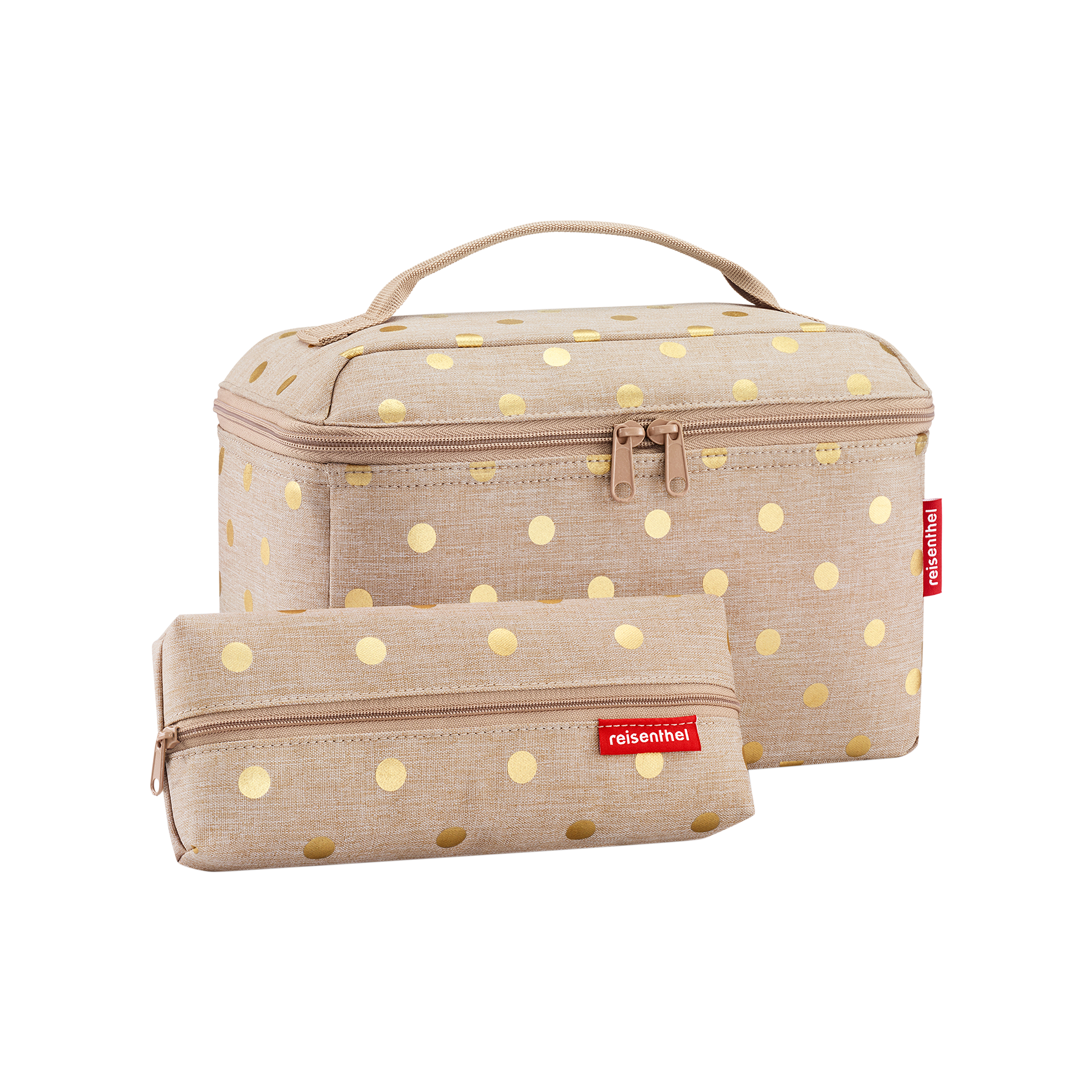 Tasche Beautycase Set Dots-Coffee Tasche Beautycase Set Dots-Coffee