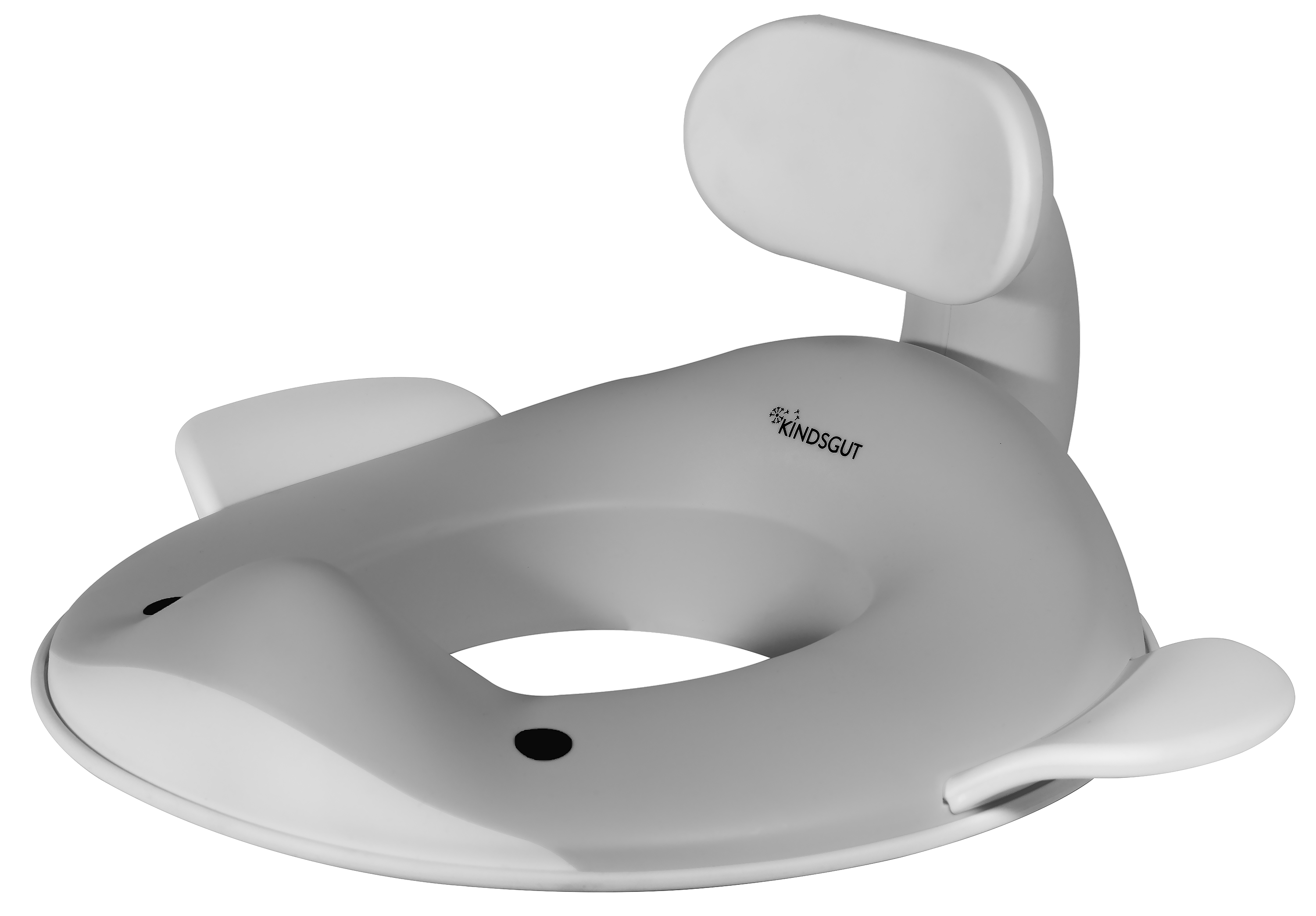 Toilettenaufsatz Kindsgut Wal dunkelgrau Toilettenaufsatz Kindsgut Wal dunkelgrau