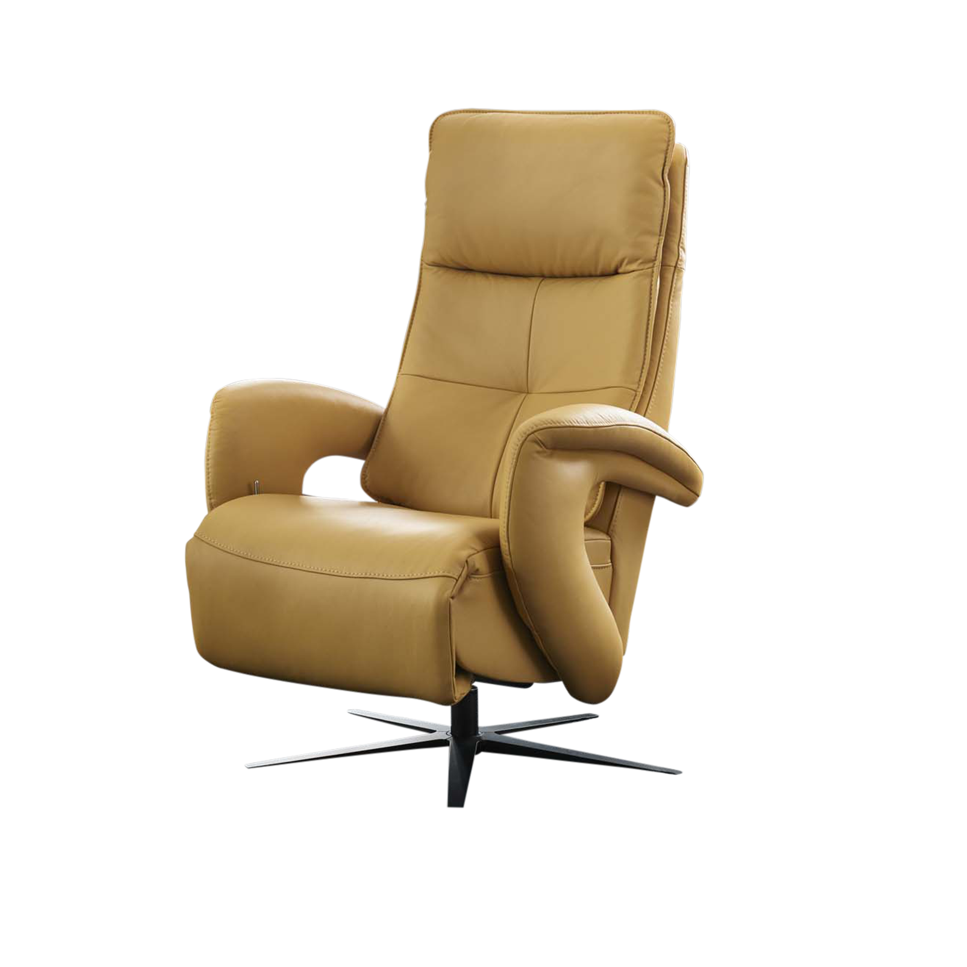 Relaxsessel Eric M Leder Gelb Relaxsessel Eric M Leder Gelb