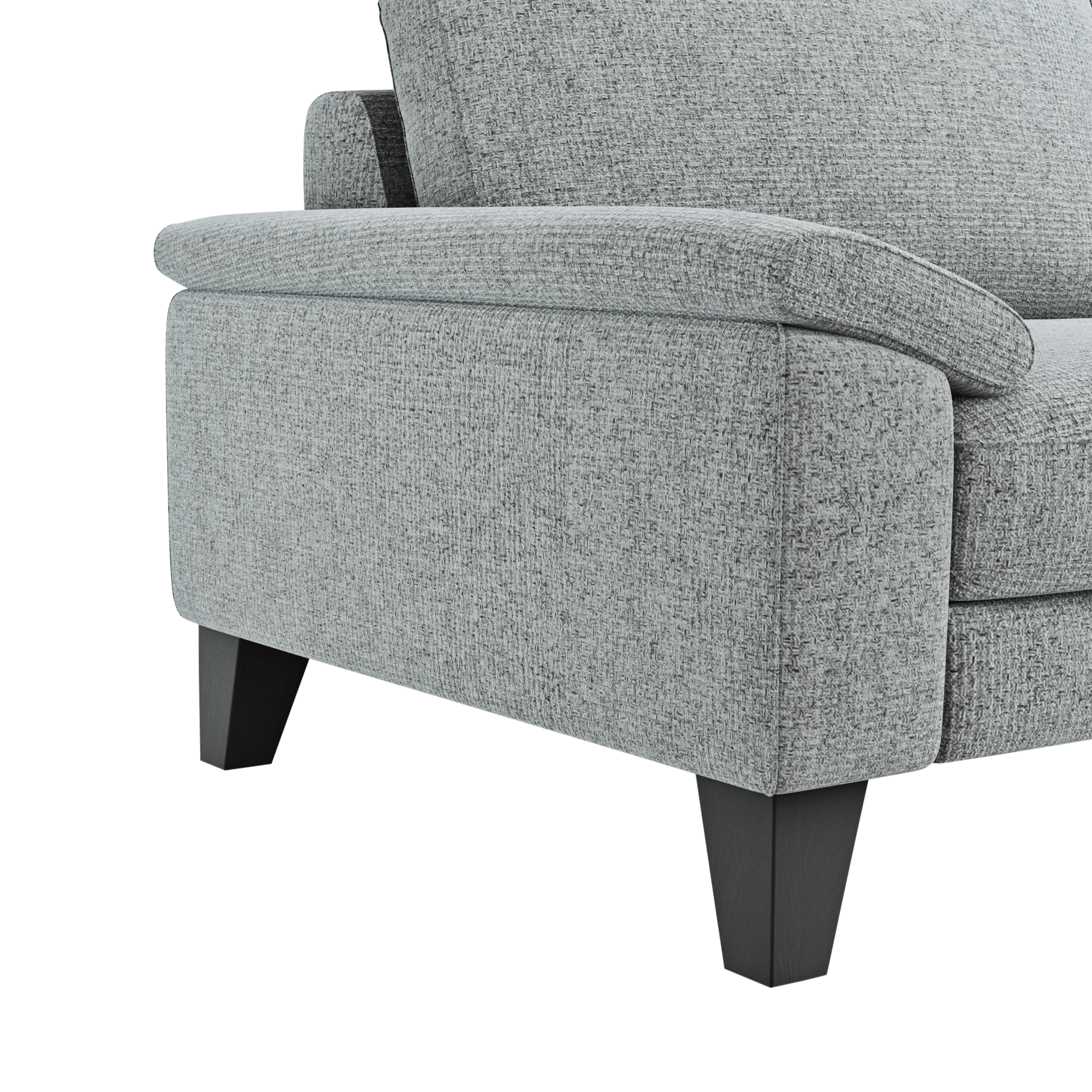 Global wohnen Sofa 2-Sitzer Oviedo Catona 15a Light-Grey Global wohnen Sofa 2-Sitzer Oviedo Catona 15a Light-Grey