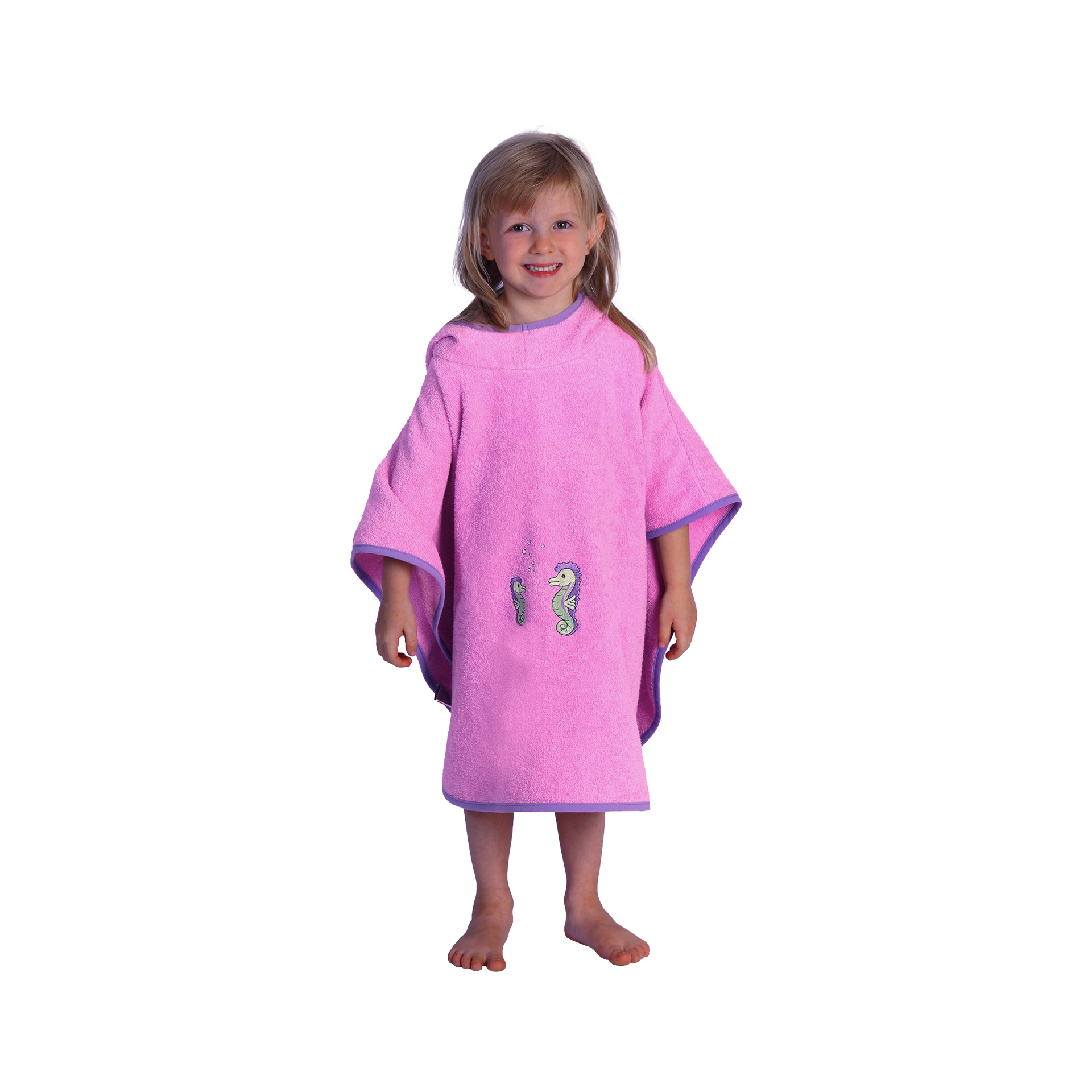 Poncho Seepferdchen hellflieder hellflieder