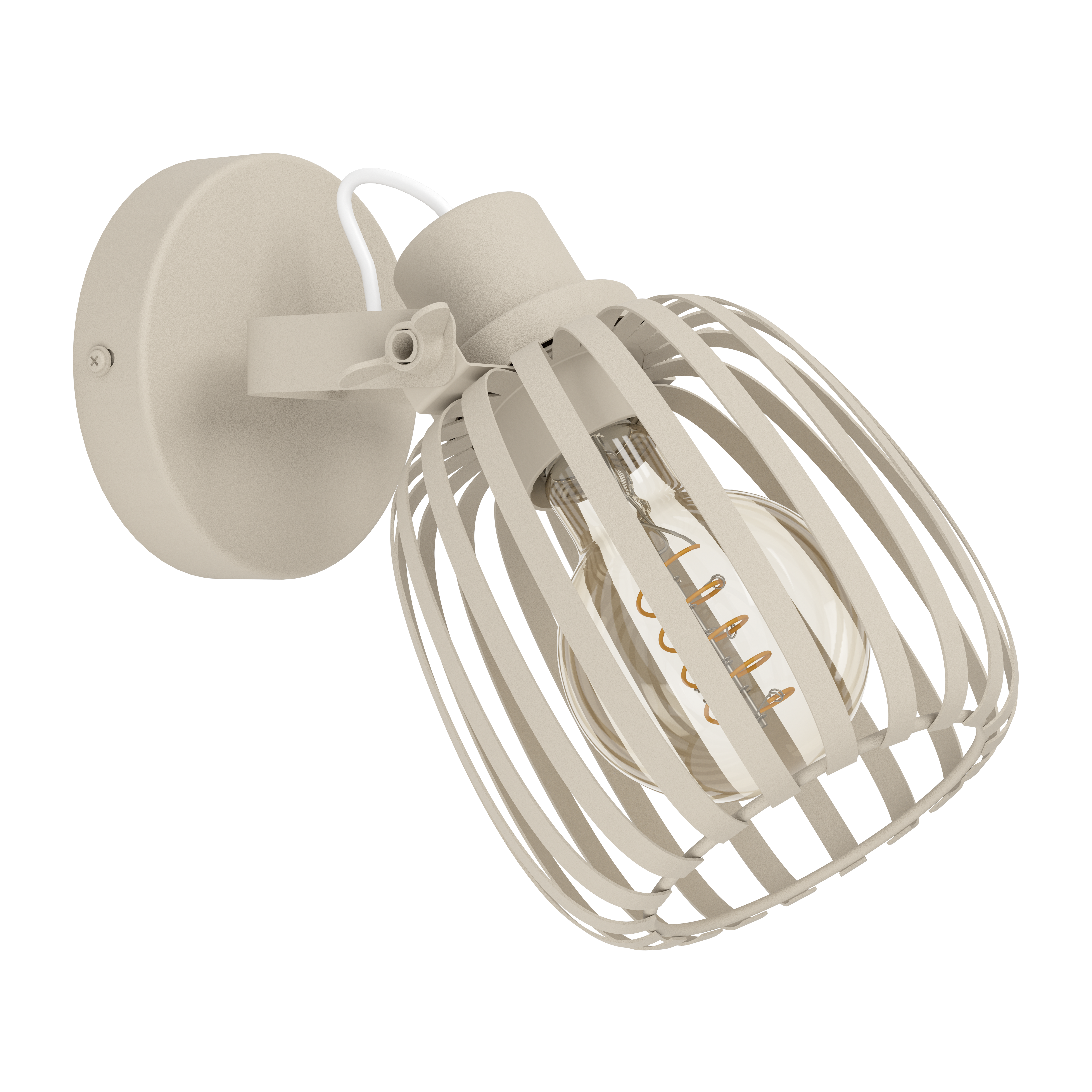 Wandleuchte GIRONA Sandfarben Wandleuchte GIRONA Sandfarben