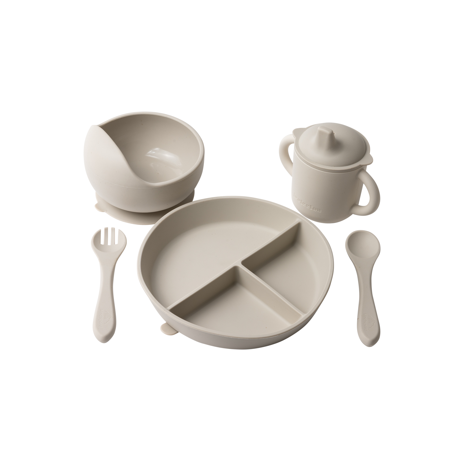 Geschirr-Set kindsgard 5-teilig beige Geschirr-Set kindsgard 5-teilig beige