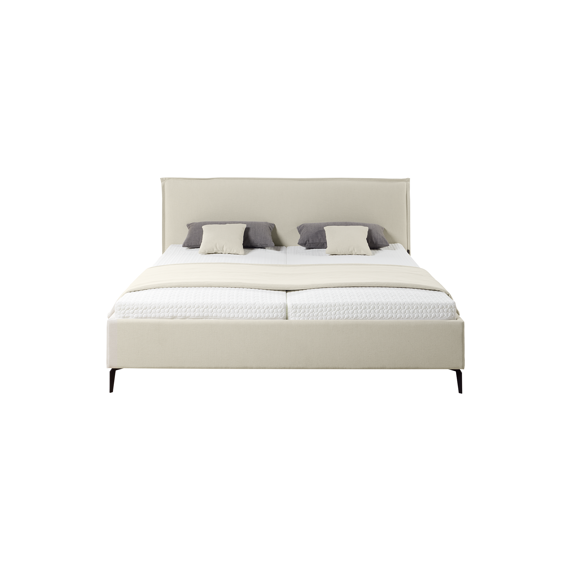 Musterring Polsterbett Elos II Bezug JAB 9895 Creme 200x200 cm Musterring Polsterbett Elos II Bezug JAB 9895 Creme 200x200 cm