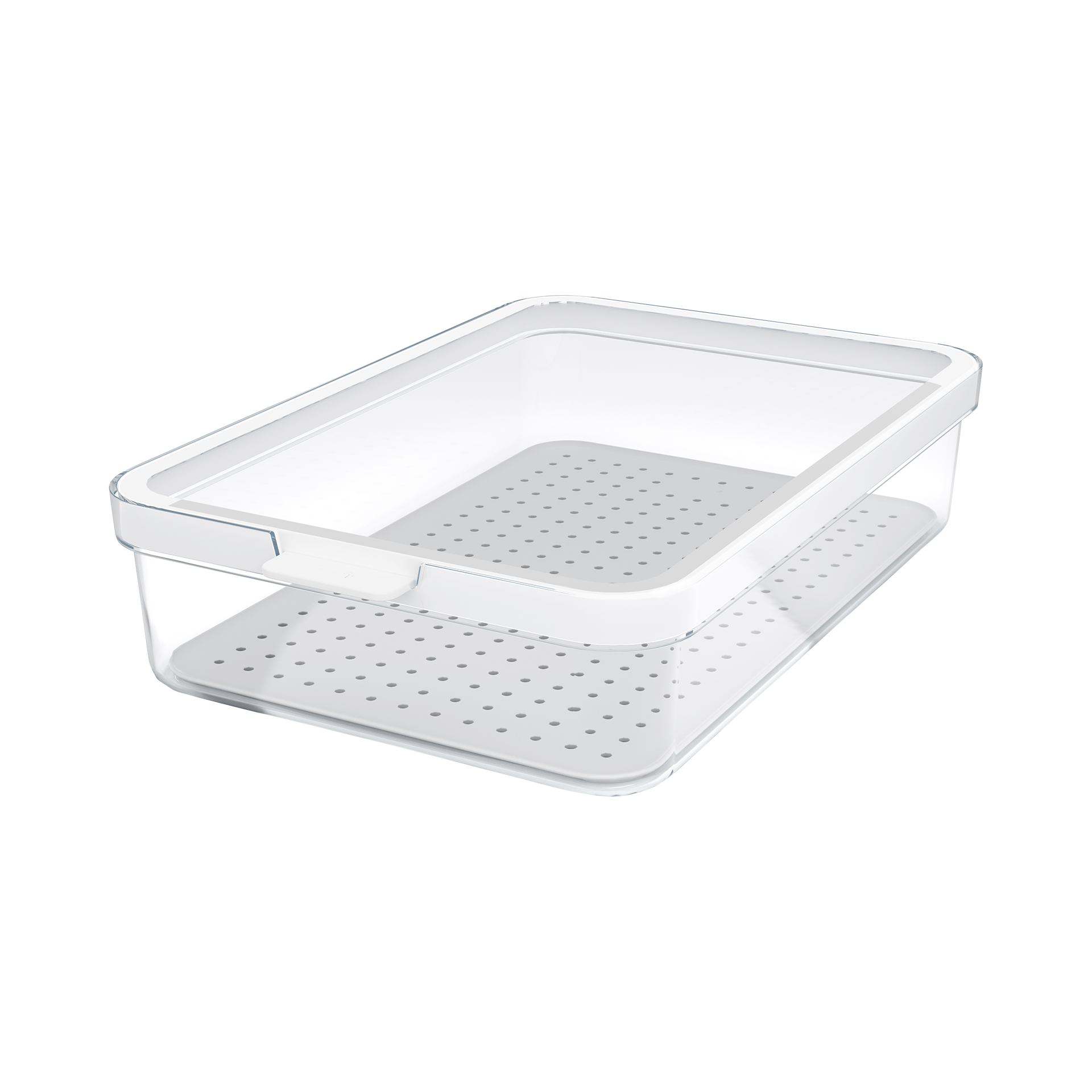 Rotho Kühlschrankorganizer Cauma Weiß Rotho Kühlschrankorganizer Cauma Weiß