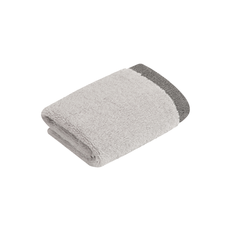 bugatti Seiftuch Prato Light-Grey 30x30cm