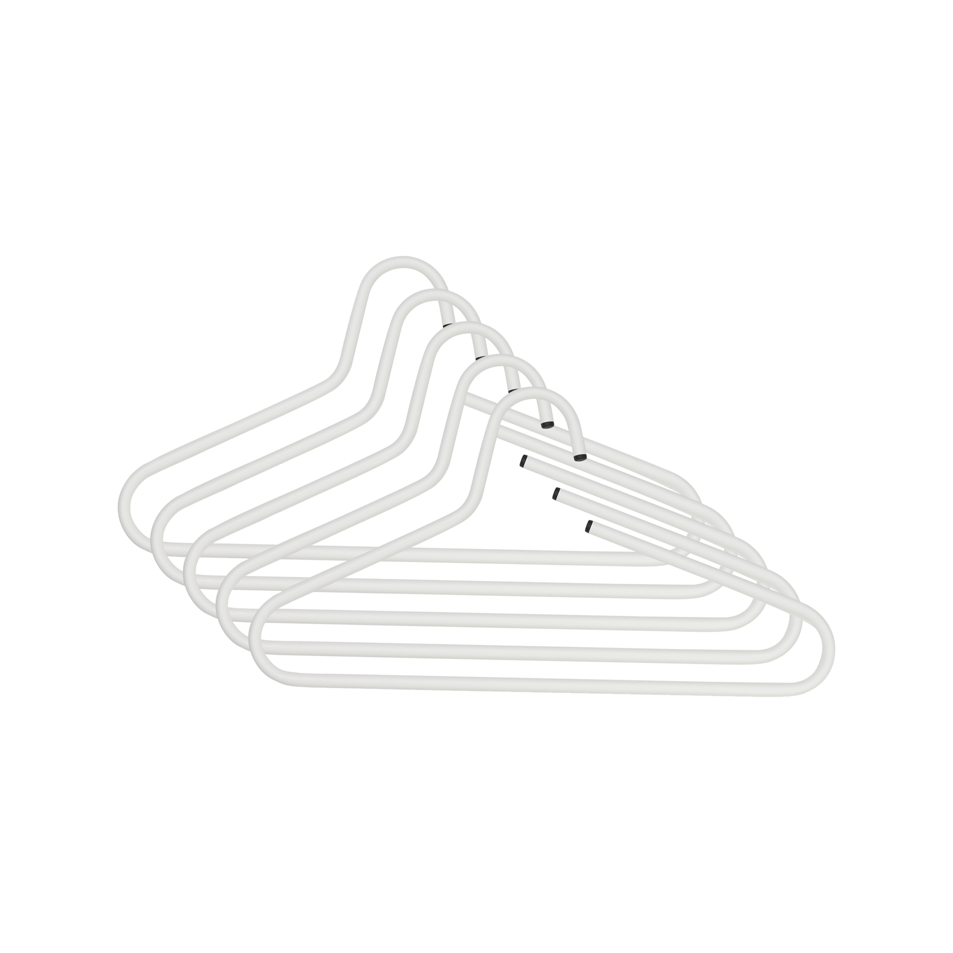 SPINDER DESIGN Kleiderbügel Set 5-teilig Victorie 5er-Pack Weiß SPINDER DESIGN Kleiderbügel Set 5-teilig Victorie 5er-Pack Weiß