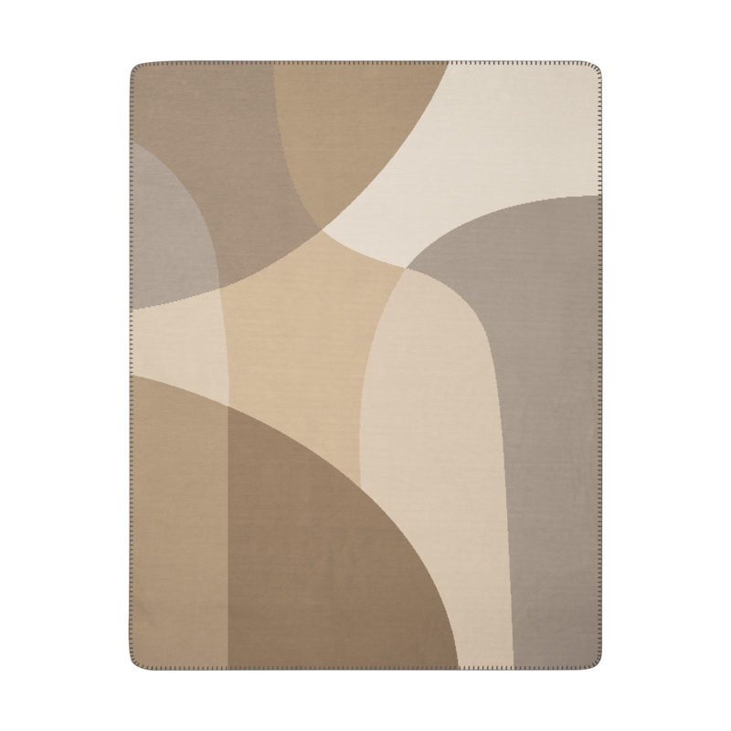 Biederlack Decke Lava Light Braun 150x200cm
