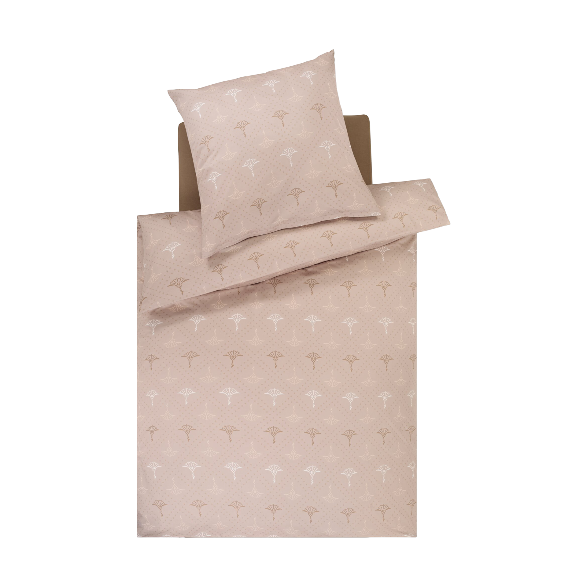 Satin Bettwäsche Cornflower Charm Nude Bezug 155x220 Kissenbezug 80x80cm Satin Bettwäsche Cornflower Charm Nude Bezug 155x220 Kissenbezug 80x80cm