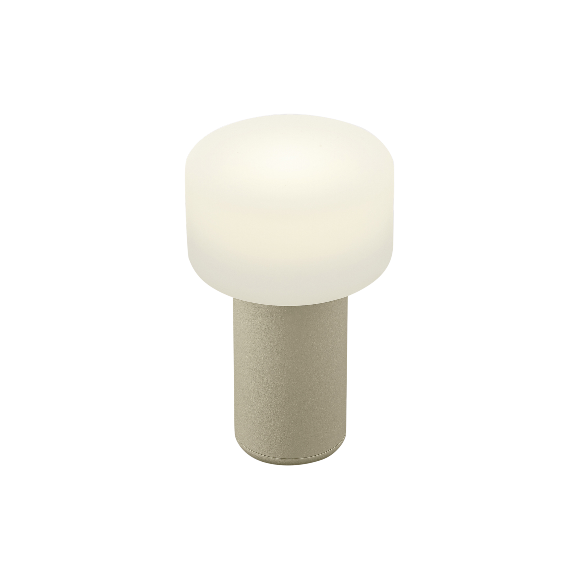 Akku-Tischleuchte TINY Beige
