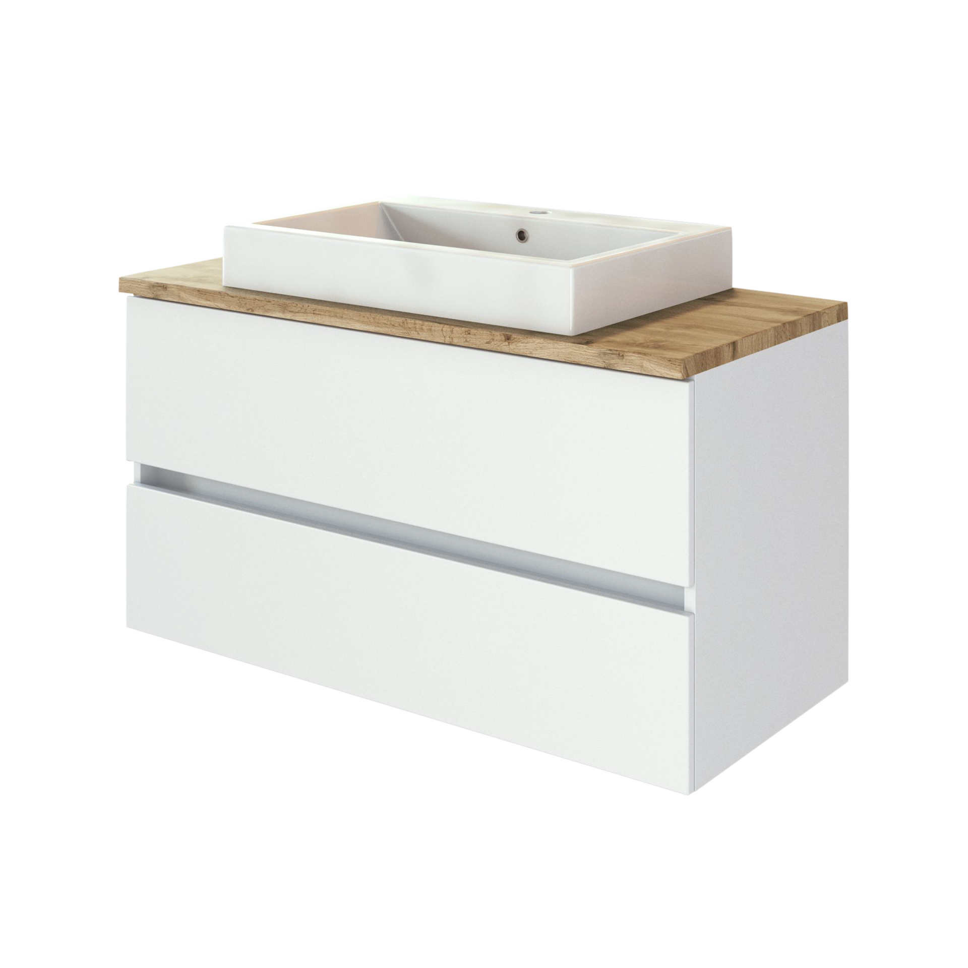 Waschtisch-Kombination Pinta Weiß 47*100*67 Waschtisch-Kombination Pinta Weiß 47*100*67