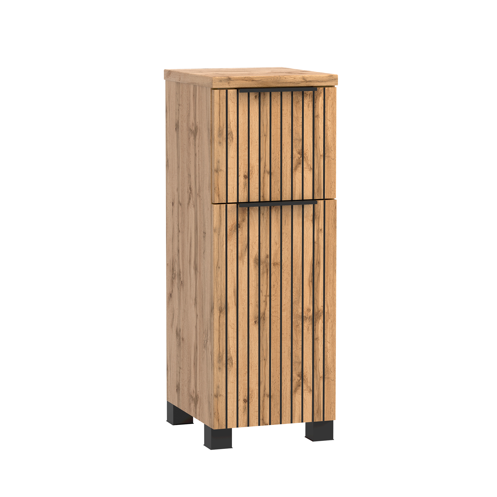 Novofurn Badschrank LINUS Eichefarben 35*30*79