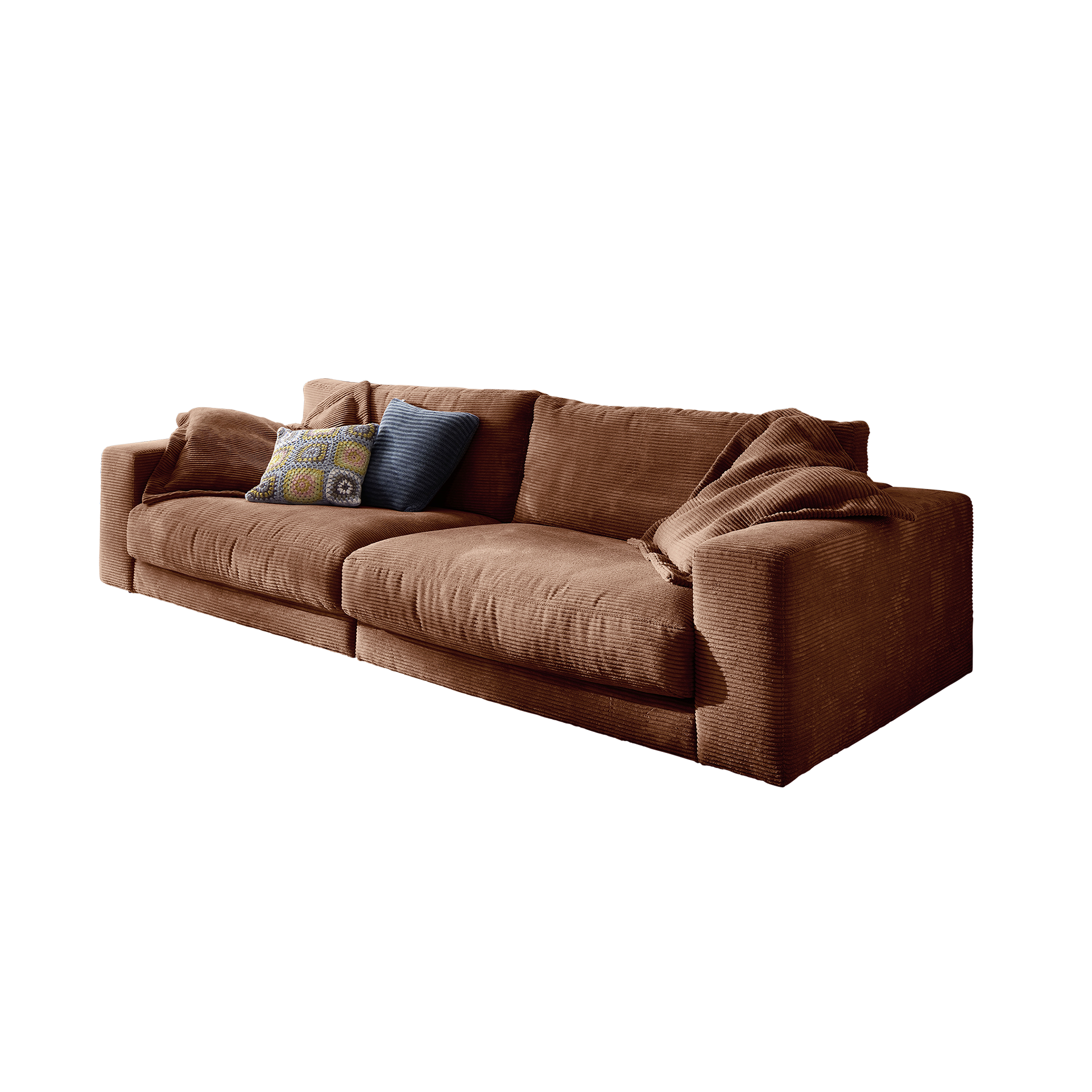 Paul Phillip Sofa 2,5-Sitzer Selina Braun