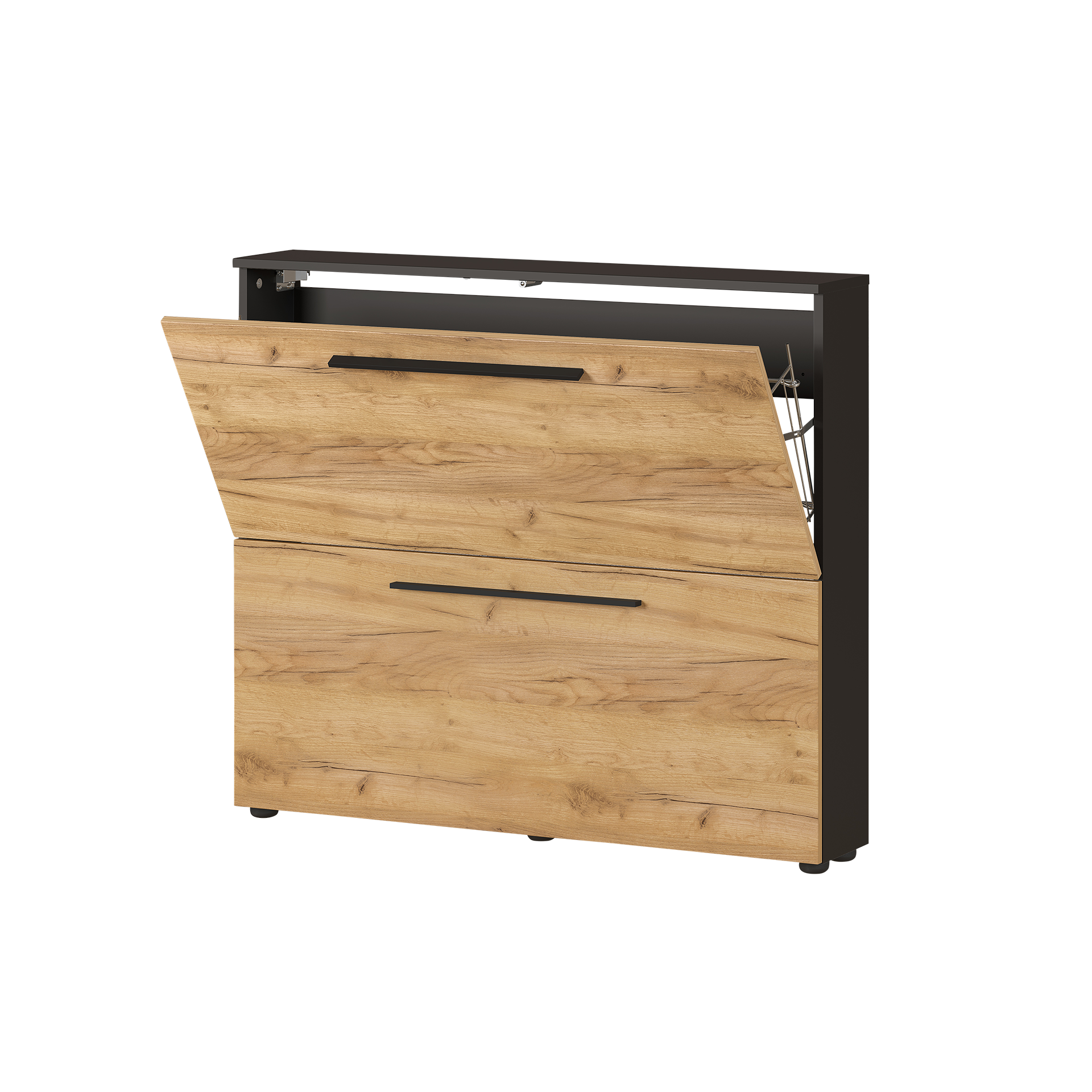 Novofurn Schuhschrank Wilma Eichefarben Novofurn Schuhschrank Wilma Eichefarben