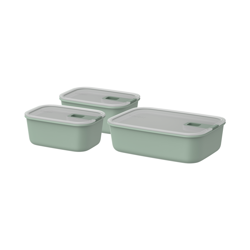 Mepal Frischhaltedosen-Set Easyclip Nordic White