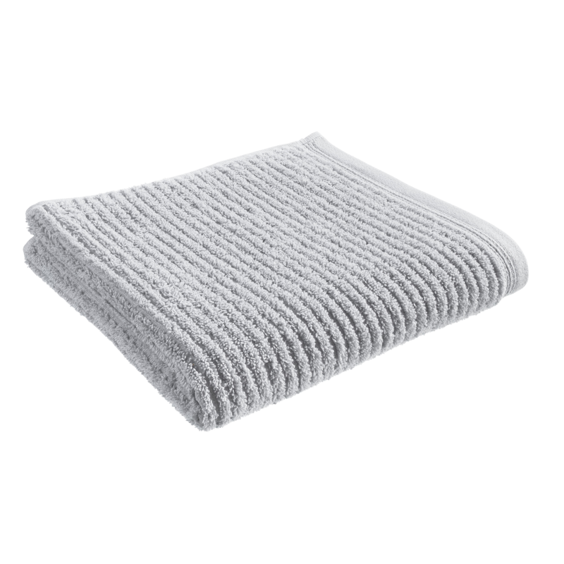 Casea Handtuch Casea Almeria Silbergrau 50x100cm