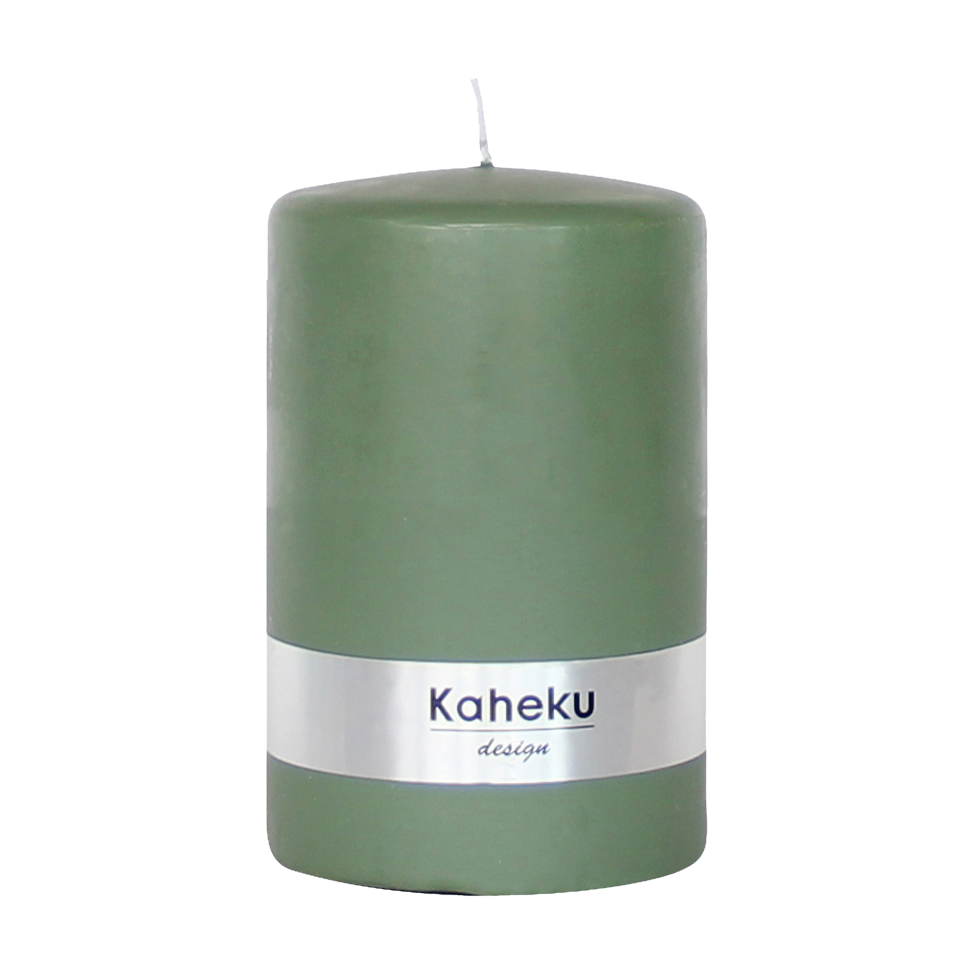 Kerze Powder Oliv