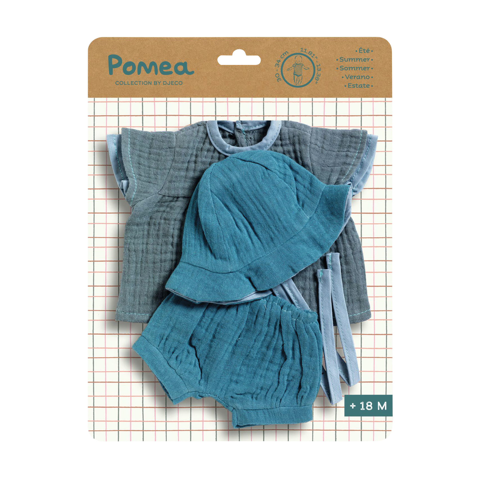 Puppenzubehör Puppenkleidung Sommer Blau Puppenzubehör Puppenkleidung Sommer Blau