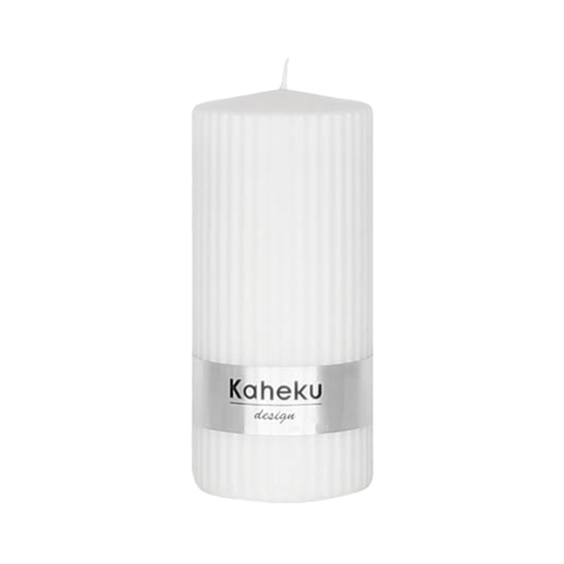 Kerze Powder Weiß