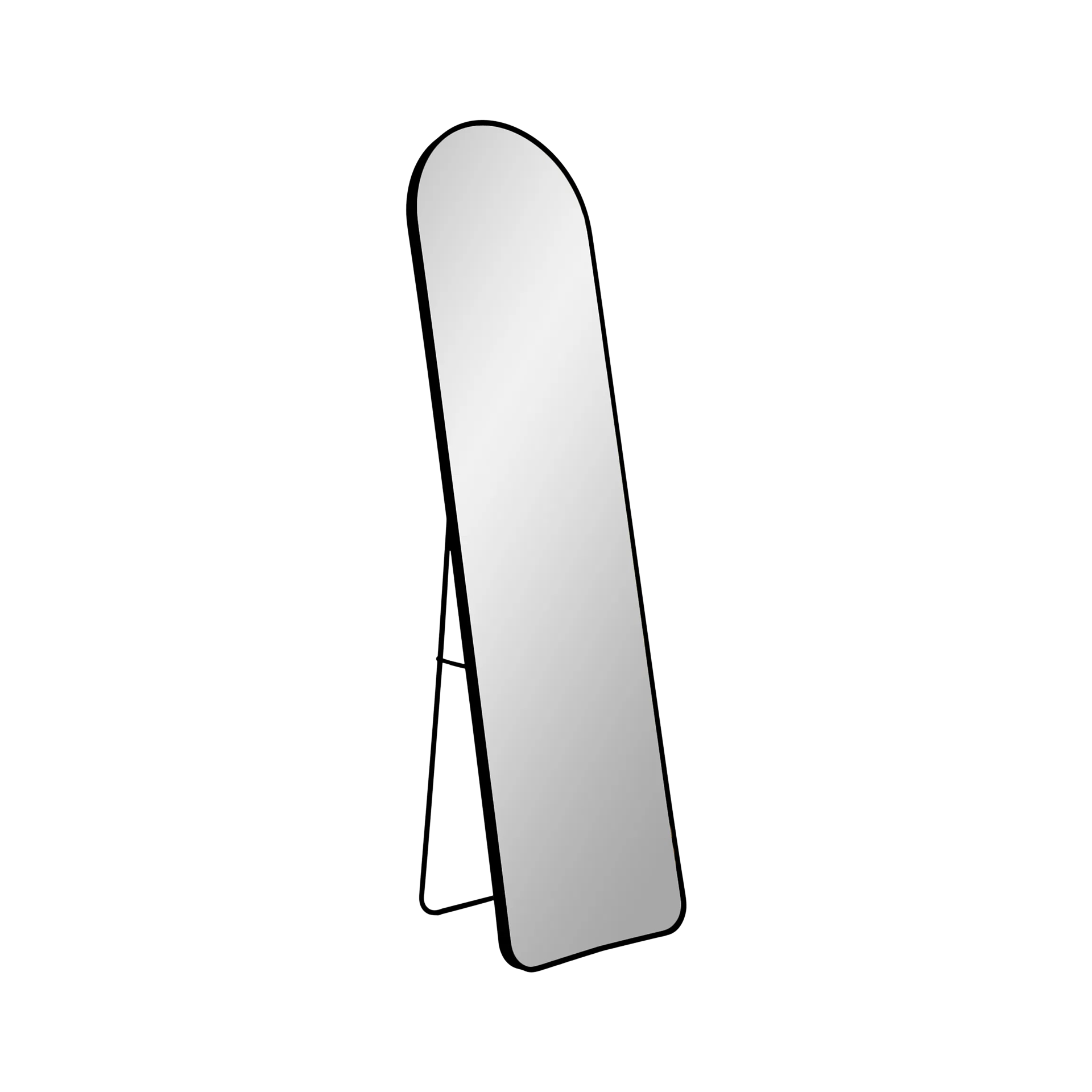 Spiegel Madrid Schwarz 3*40*150