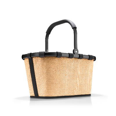 Korb Carrybag Raffia-Black Korb Carrybag Raffia-Black