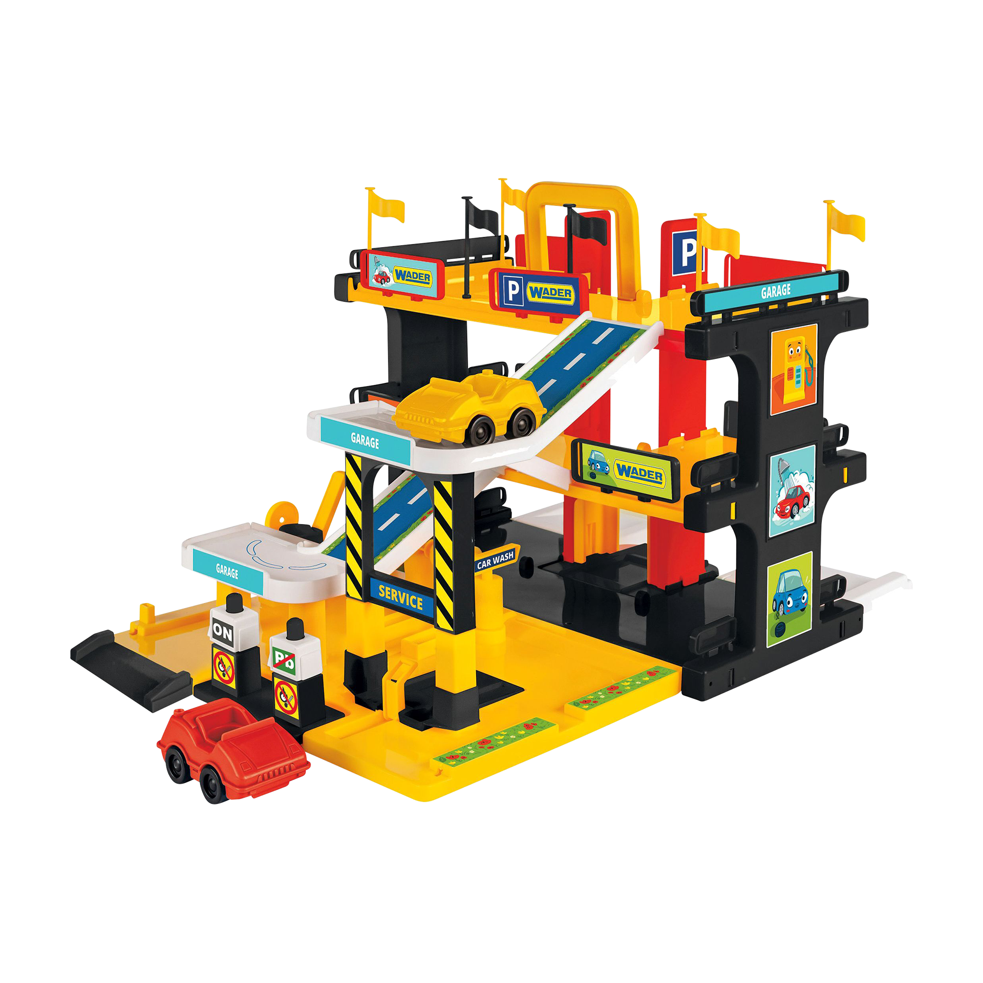 Spiel WADER Garage ''Service'' Mehrfarbig Spiel WADER Garage ''Service'' Mehrfarbig