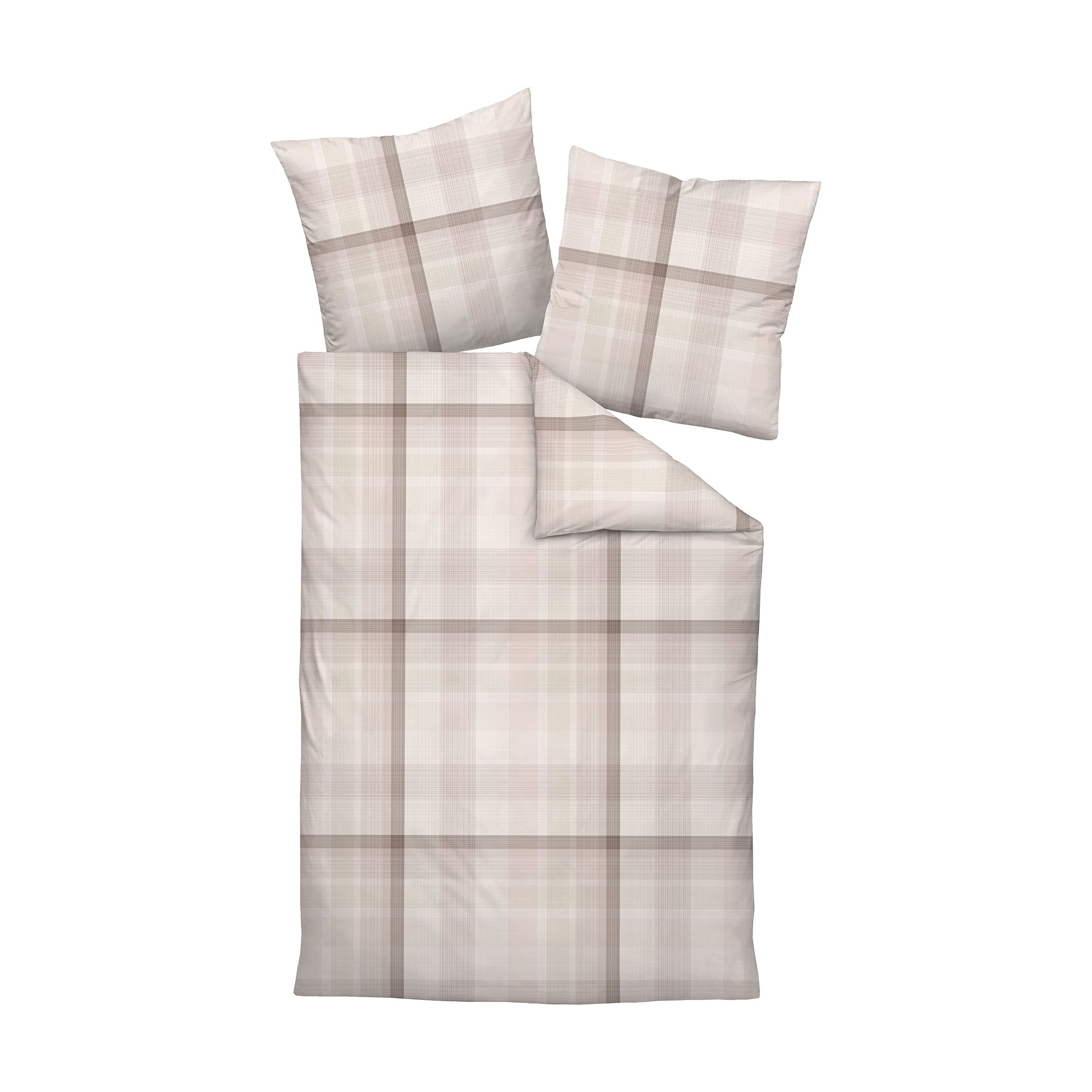 Jersey Bettwäsche Carmen S Braun-Beige 135x200cm Jersey Bettwäsche Carmen S Braun-Beige 135x200cm