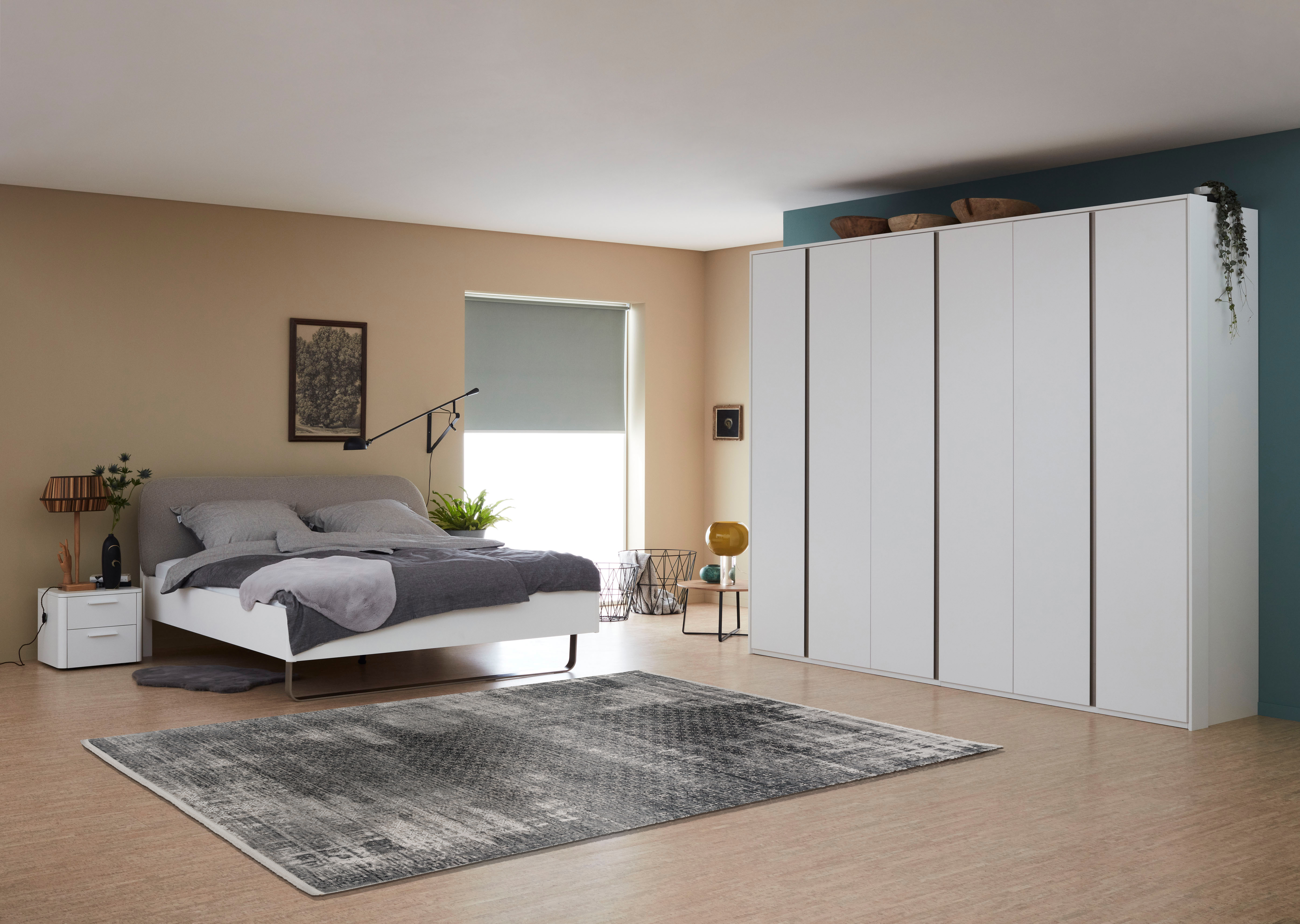 SCHÖNER WOHNEN-Kollektion Teppich Vision 133x190cm Blümchen Anthrazit SCHÖNER WOHNEN-Kollektion Teppich Vision 133x190cm Blümchen Anthrazit