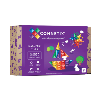 Magnetbausteine Starter Pack - 60-tlg. Mehrfarbig Magnetbausteine Starter Pack - 60-tlg. Mehrfarbig