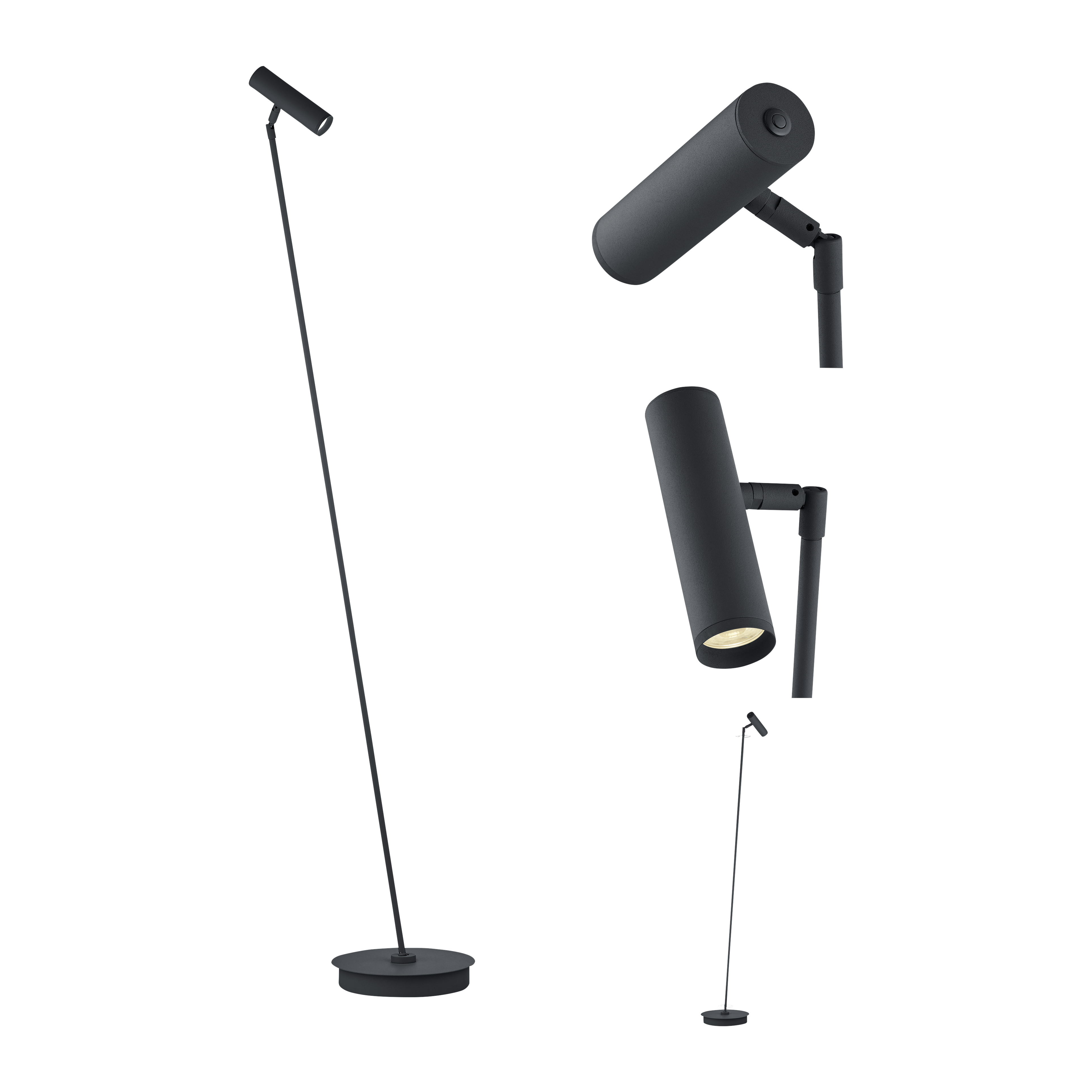 Stehleuchte TOM PRO Schwarz Stehleuchte TOM PRO Schwarz