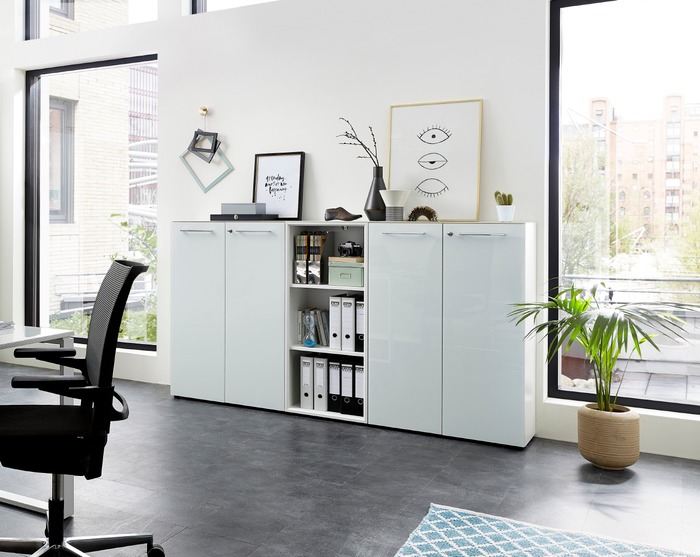 Büroschrank Morena Weiß Büroschrank Morena Weiß