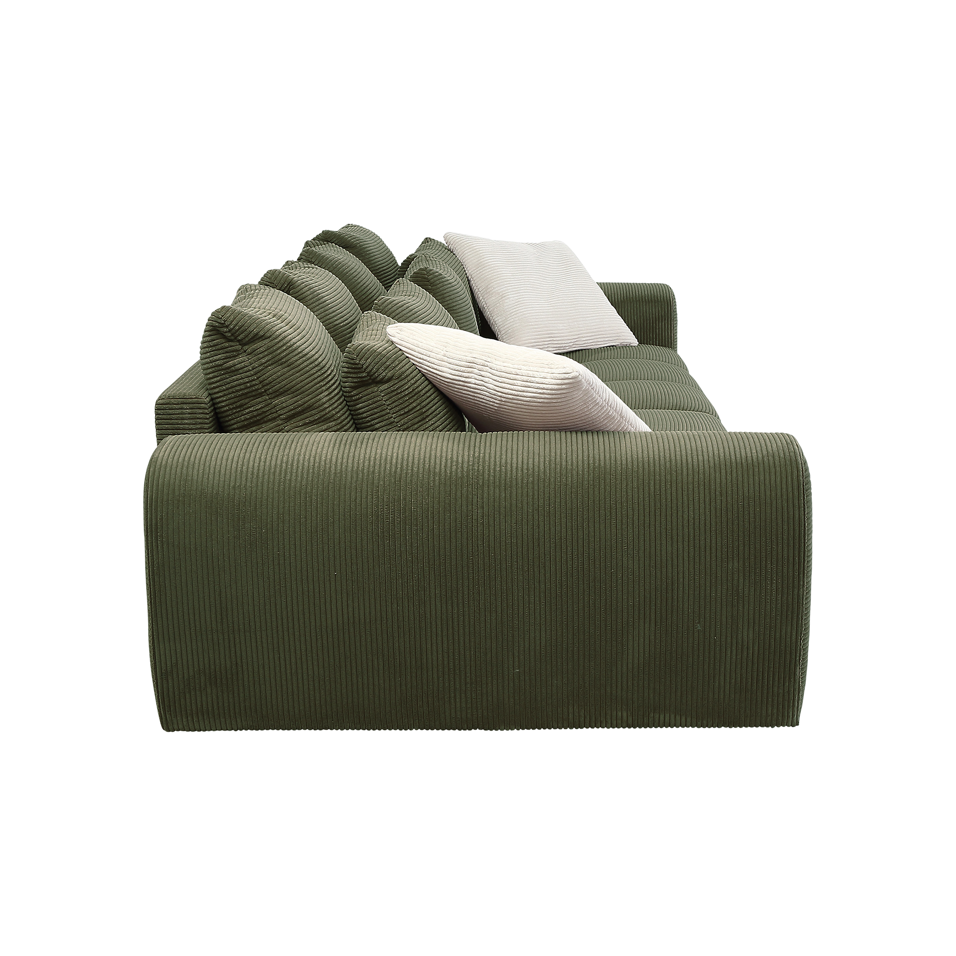 Bigsofa Janni Bezug Cord Grün Bigsofa Janni Bezug Cord Grün