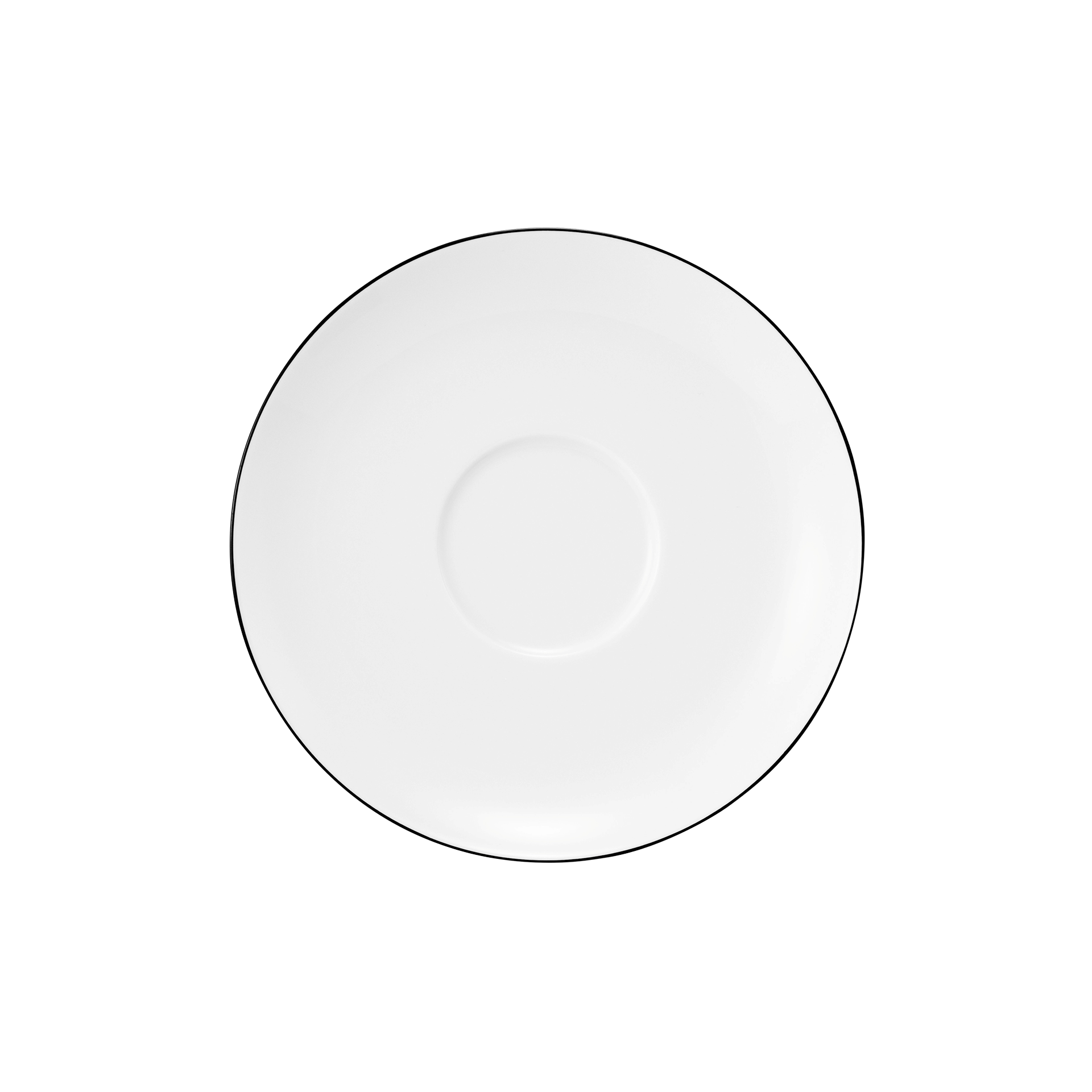 Kaffeeuntertasse Lido Black Line Schwarz Kaffeeuntertasse Lido Black Line Schwarz