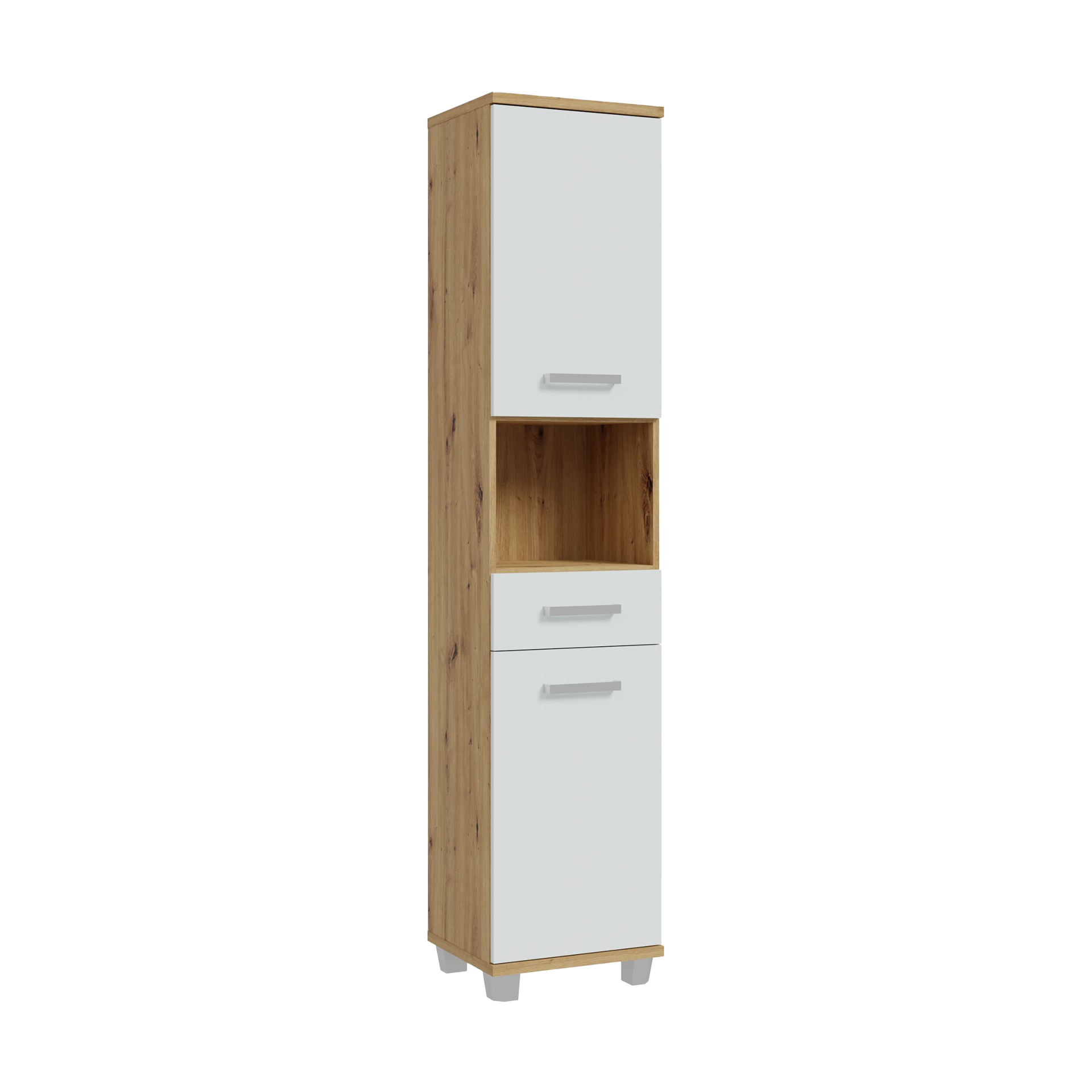 Badschrank Velasco Weiß 34.8*40.2*186.8 Badschrank Velasco Weiß 34.8*40.2*186.8