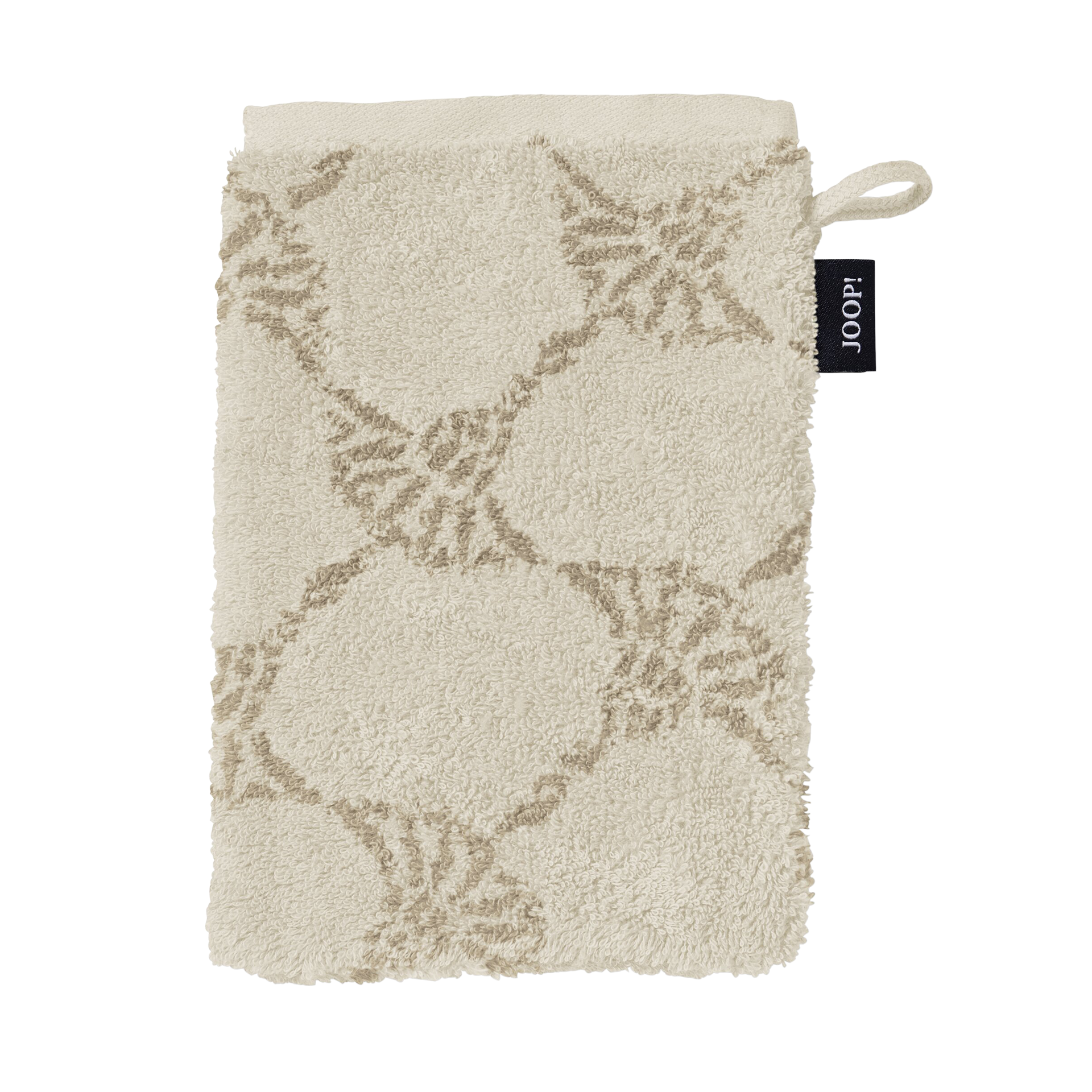 JOOP! Waschhandschuh Classic Creme 16x22cm JOOP! Waschhandschuh Classic Creme 16x22cm