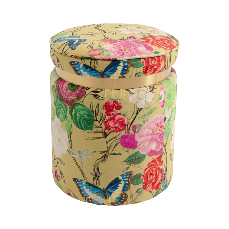 Kare Hocker Flower Fever Mehrfarbig Kare Hocker Flower Fever Mehrfarbig