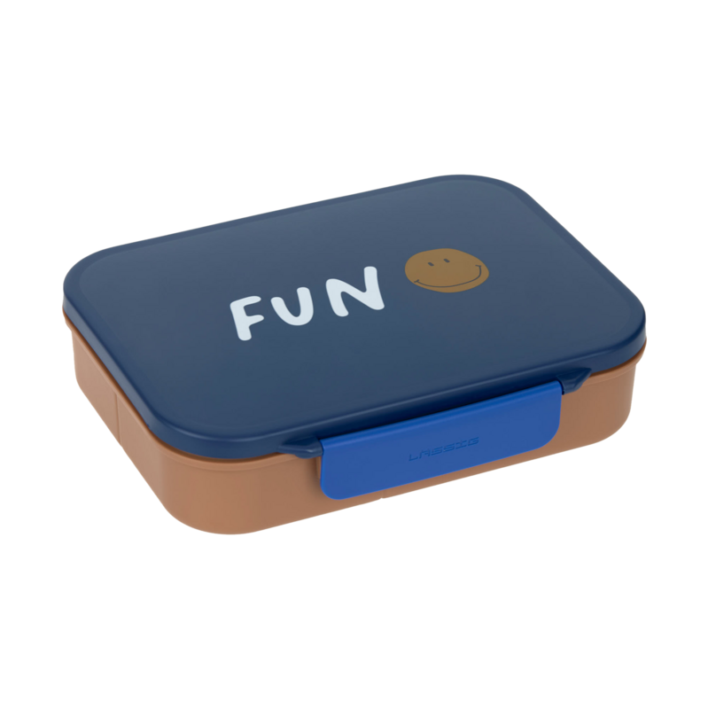 Lunchbox Bento Little Gang Smile Blue