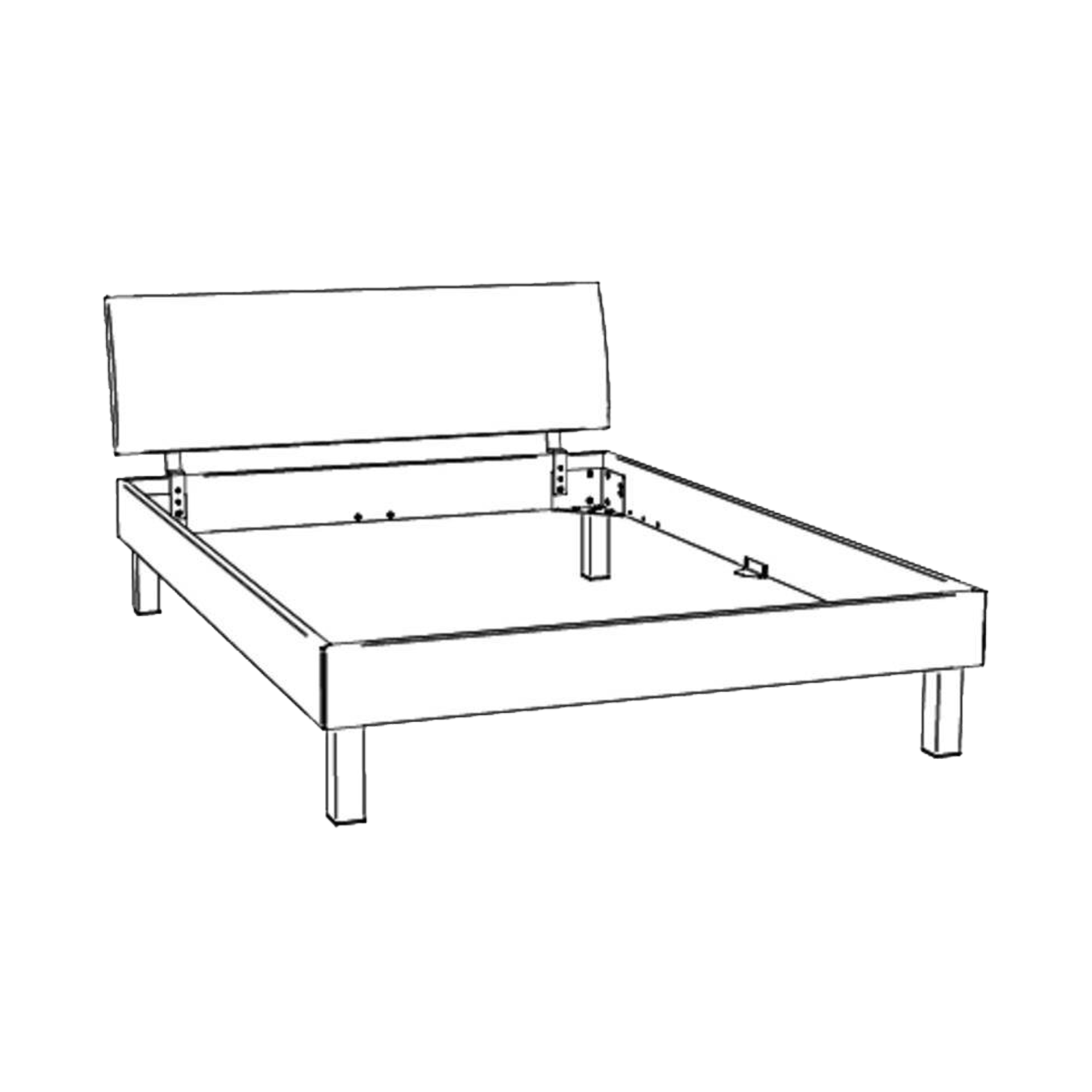 HASENA Bett Sondrio Kopfteil Kul Smoke Fuß Anthracite Gestell Wildeiche 200x200 cm HASENA Bett Sondrio Kopfteil Kul Smoke Fuß Anthracite Gestell Wildeiche 200x200 cm
