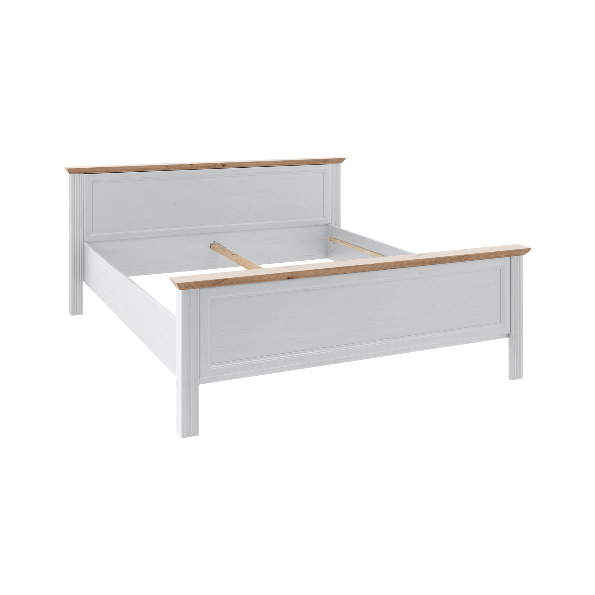 Bett Jamas 180x200 cm Holzfarben 215*204*98