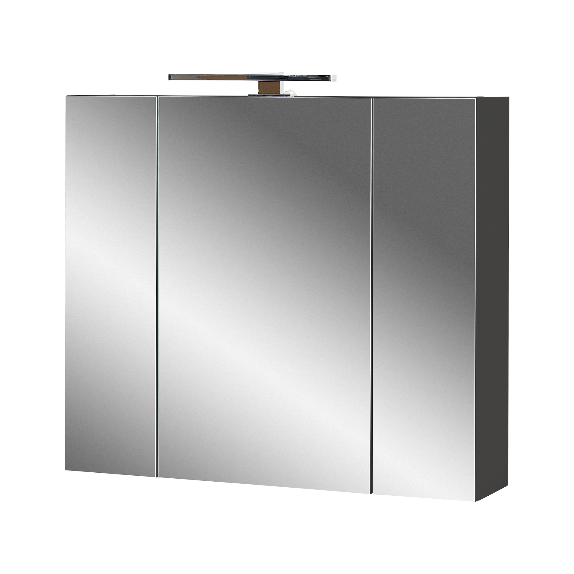 Spiegelschrank Crandon Anthrazit 23*76*71