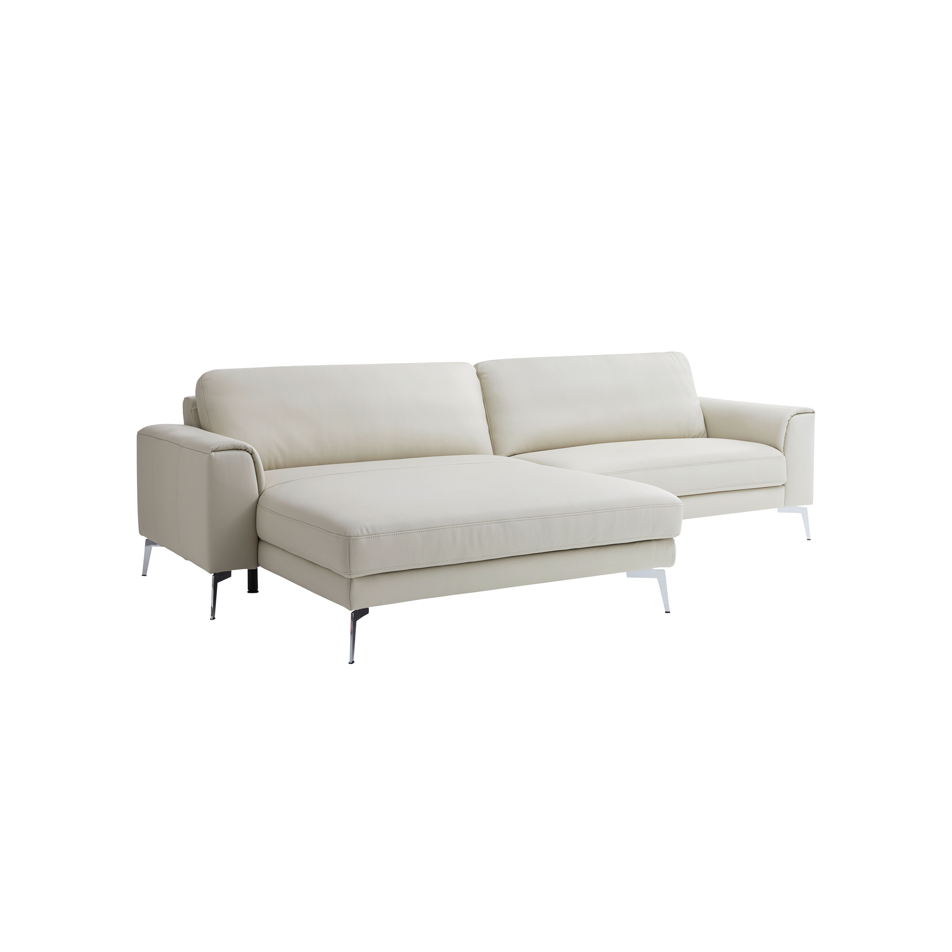 Contur Ecksofa Enna Bezug Leder Weiß Contur Ecksofa Enna Bezug Leder Weiß