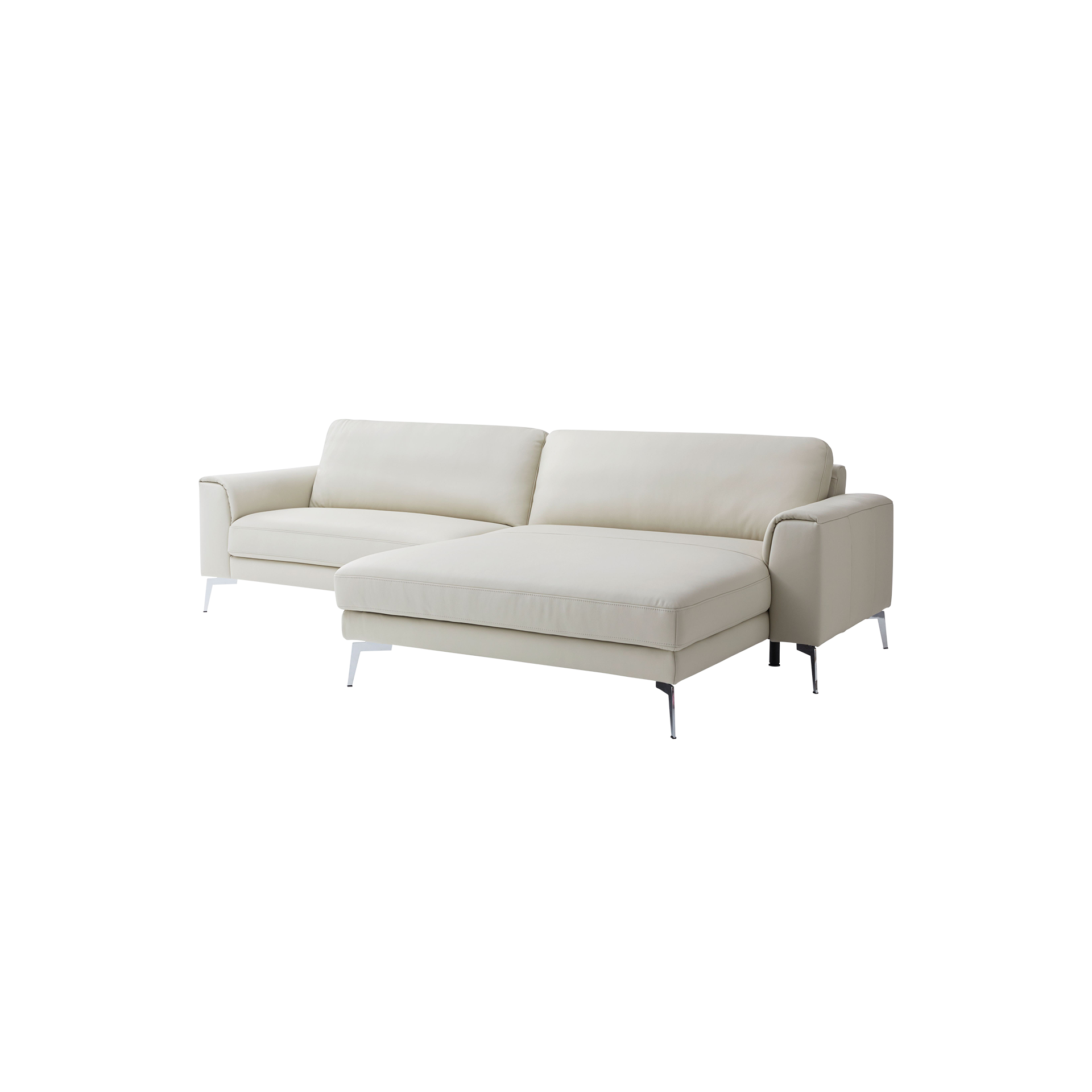Contur Ecksofa Enna Bezug Leder Weiß Contur Ecksofa Enna Bezug Leder Weiß