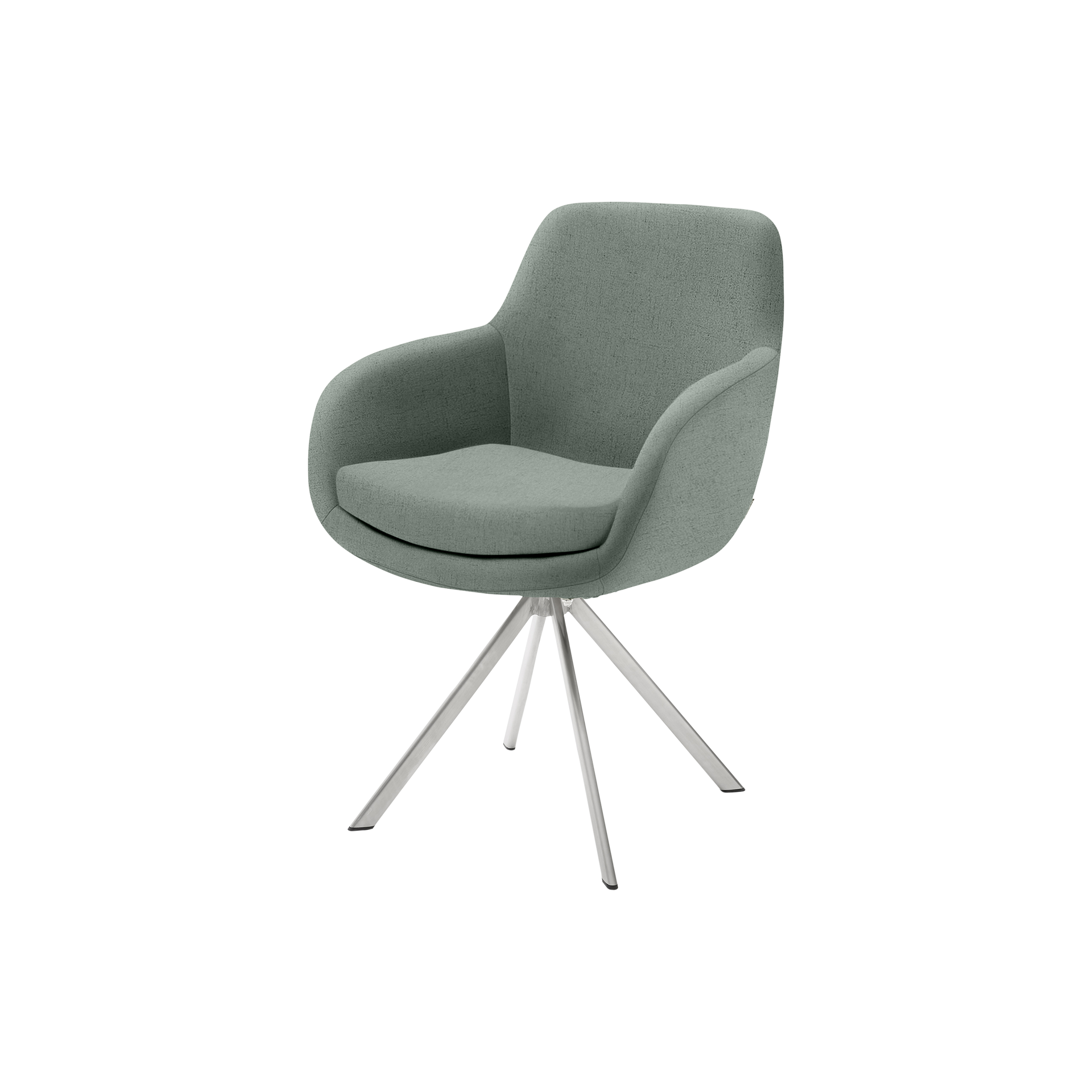 Musterring Armlehnstuhl Tavia Bezug Florida aqua Gestell Silber Musterring Armlehnstuhl Tavia Bezug Florida aqua Gestell Silber