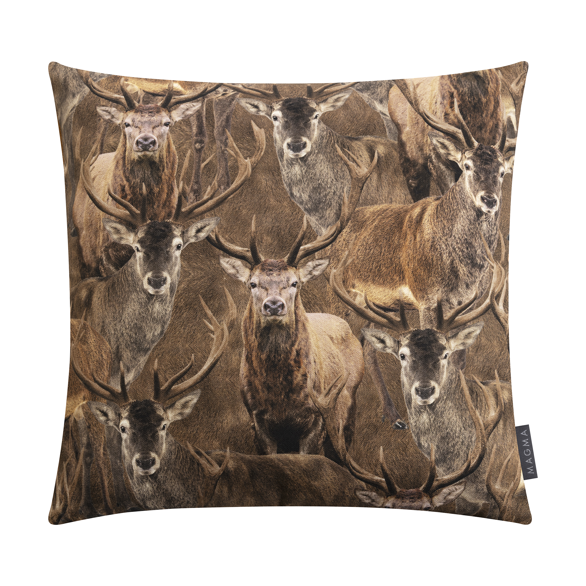 Kissenhülle Buck Braun 45x45cm Kissenhülle Buck Braun 45x45cm