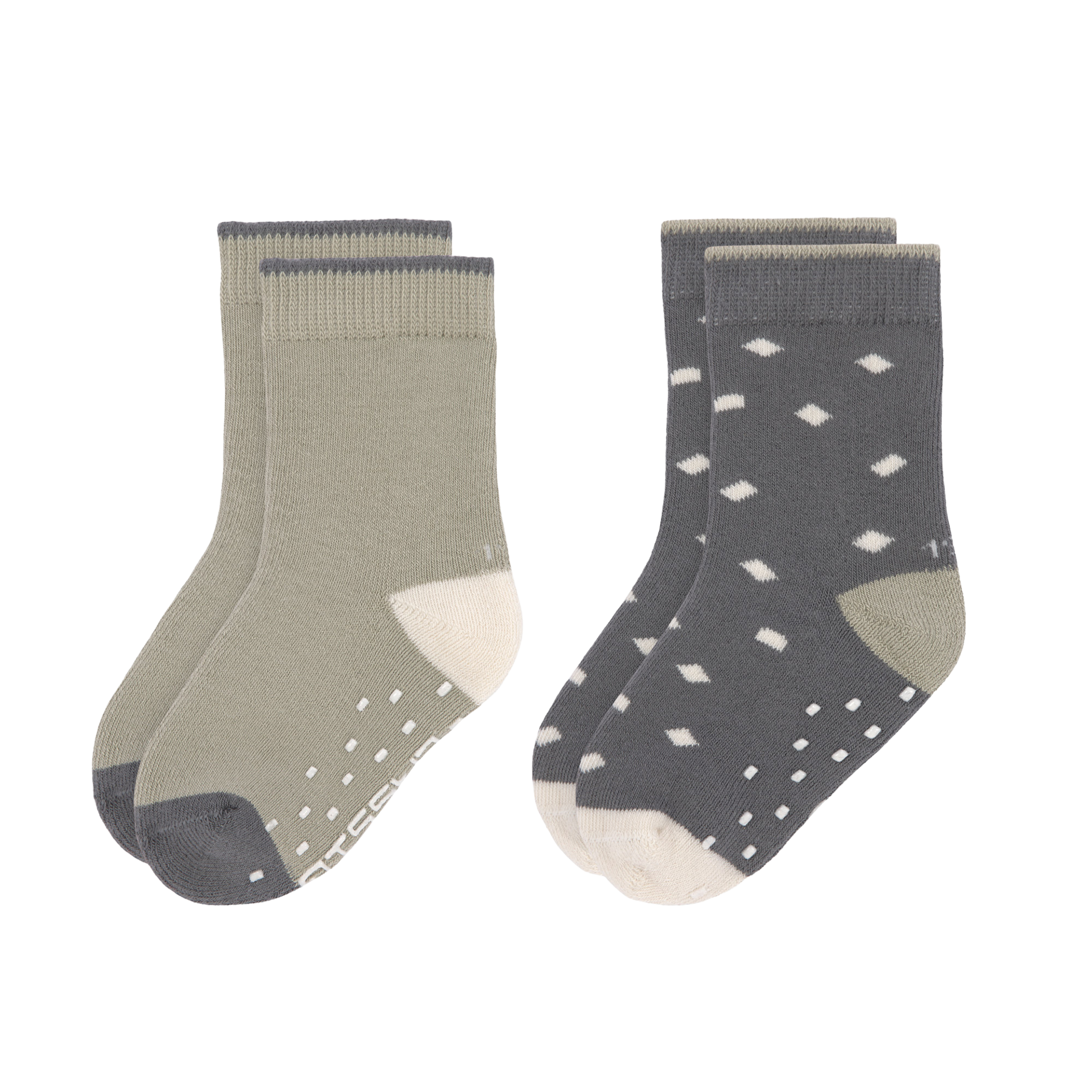 Socke Anti-slip Socks 2-teilig anthracite/olive Socke Anti-slip Socks 2-teilig anthracite/olive
