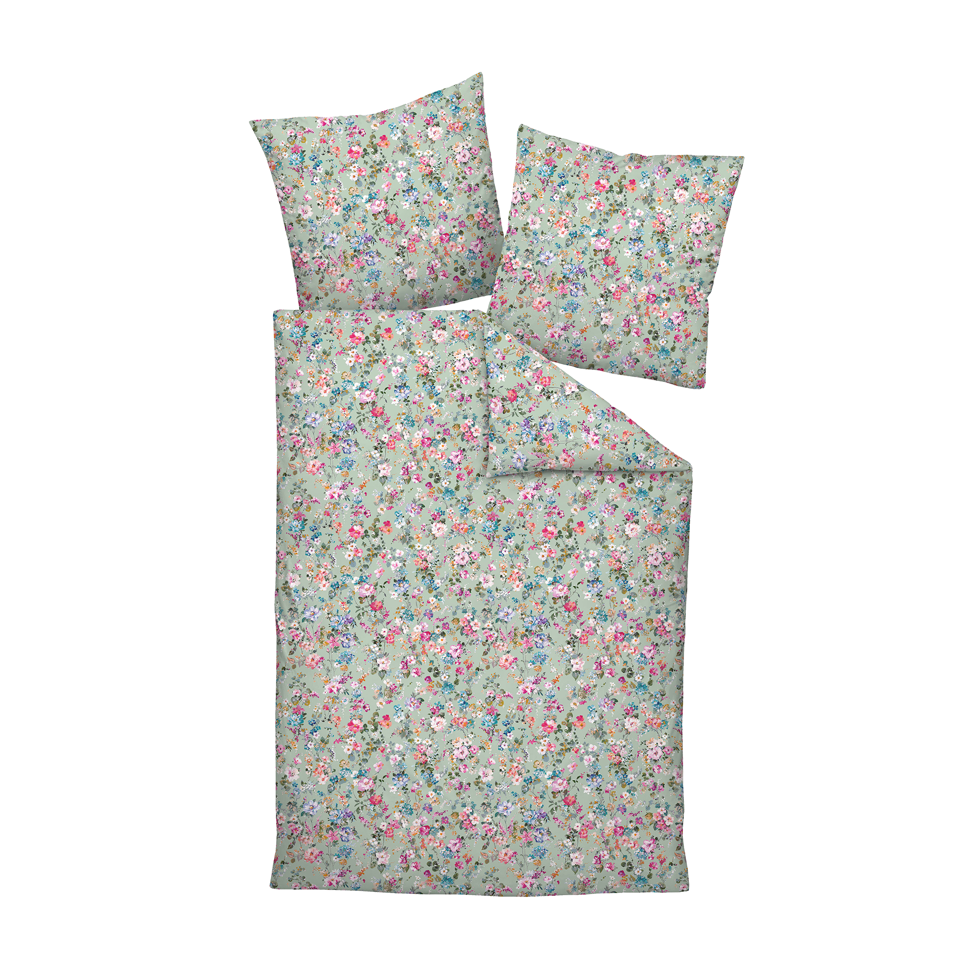 Satin Bettwäsche Milano Multicolor 155x220cm Satin Bettwäsche Milano Multicolor 155x220cm